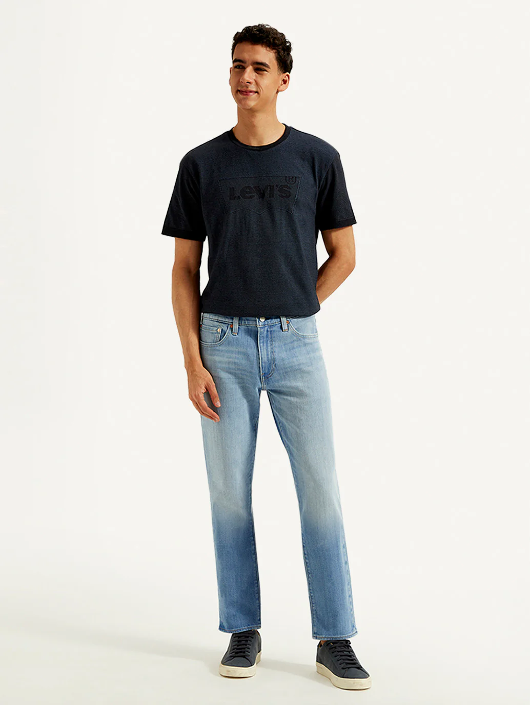 Men's 511 Light Blue Slim Fit Mid Rise Jeans - Image 2