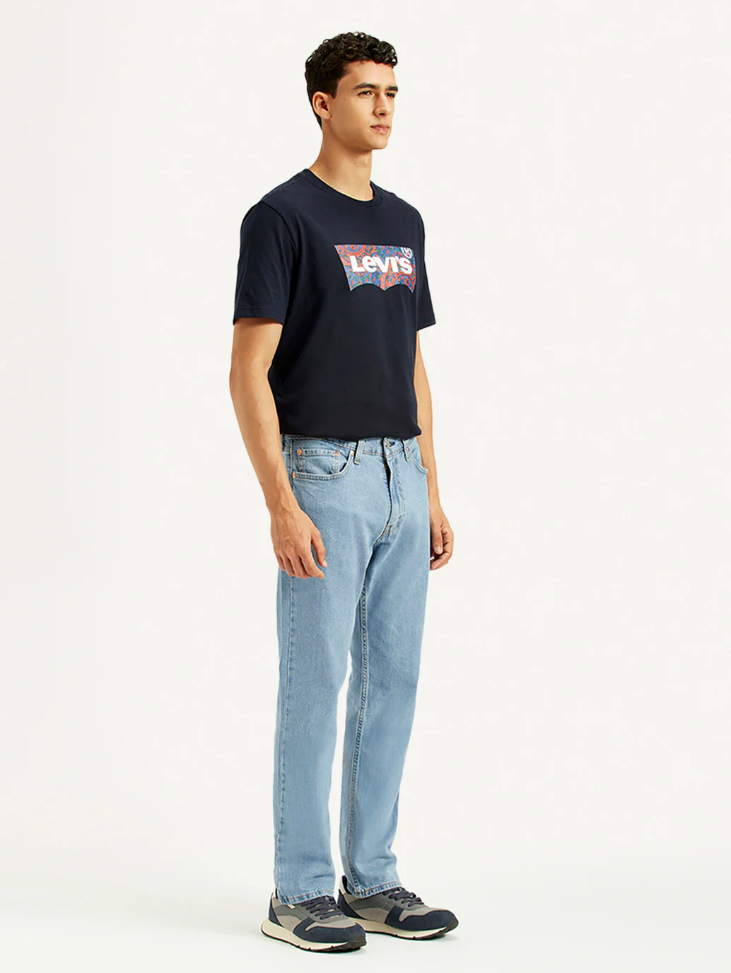 Men's 511 Light Blue Slim Fit Mid Rise Jeans - Image 6