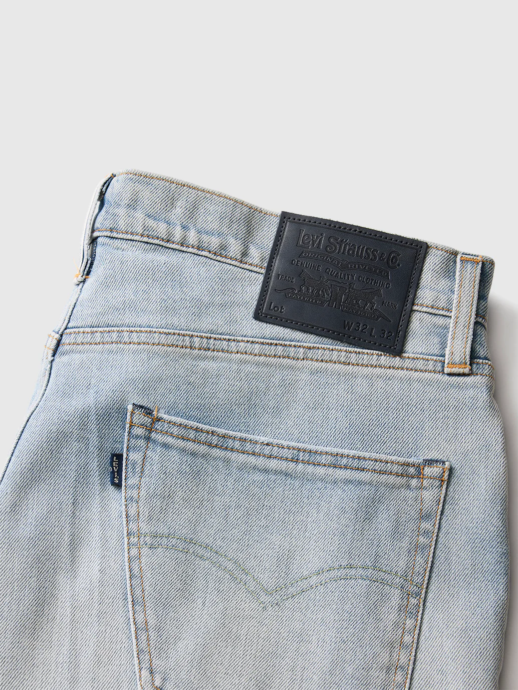 Men's 511 Light Blue Slim Fit Mid Rise Jeans - Image 9