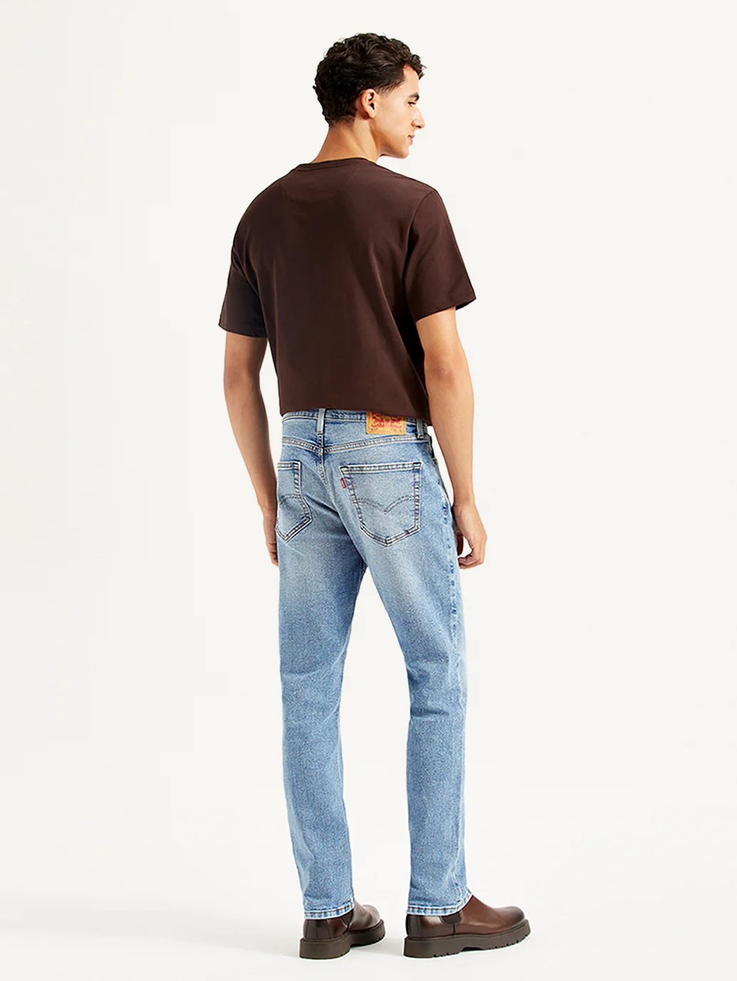 Men's 511 Light Blue Slim Fit Mid Rise Jeans - Image 3