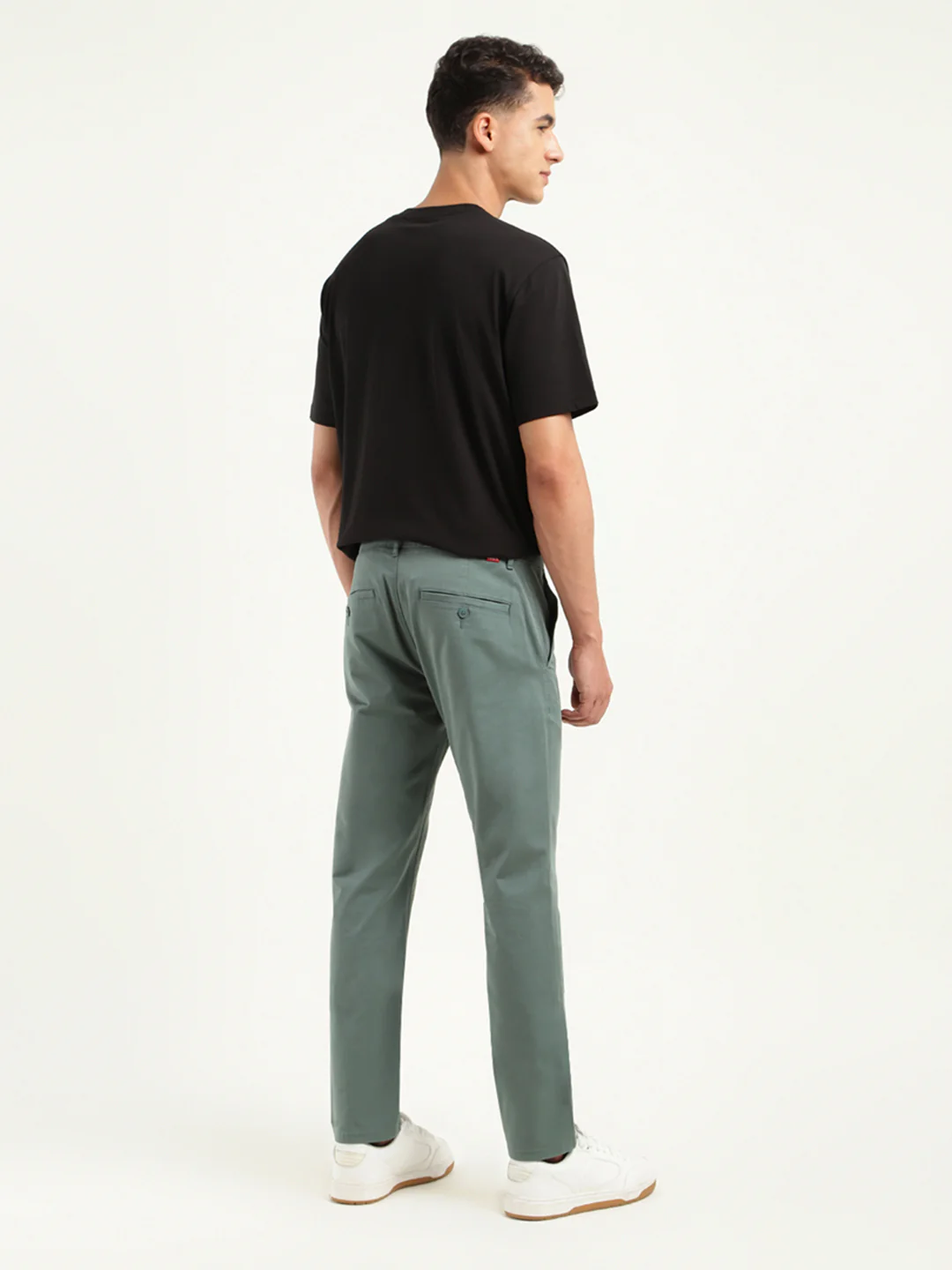 Men's 511 Slim Fit Light Green Chinos - Image 3