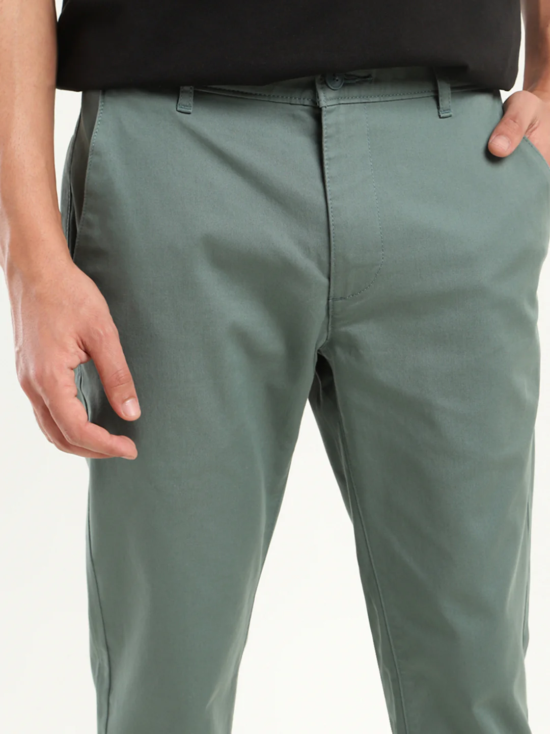 Men's 511 Slim Fit Light Green Chinos - Image 5
