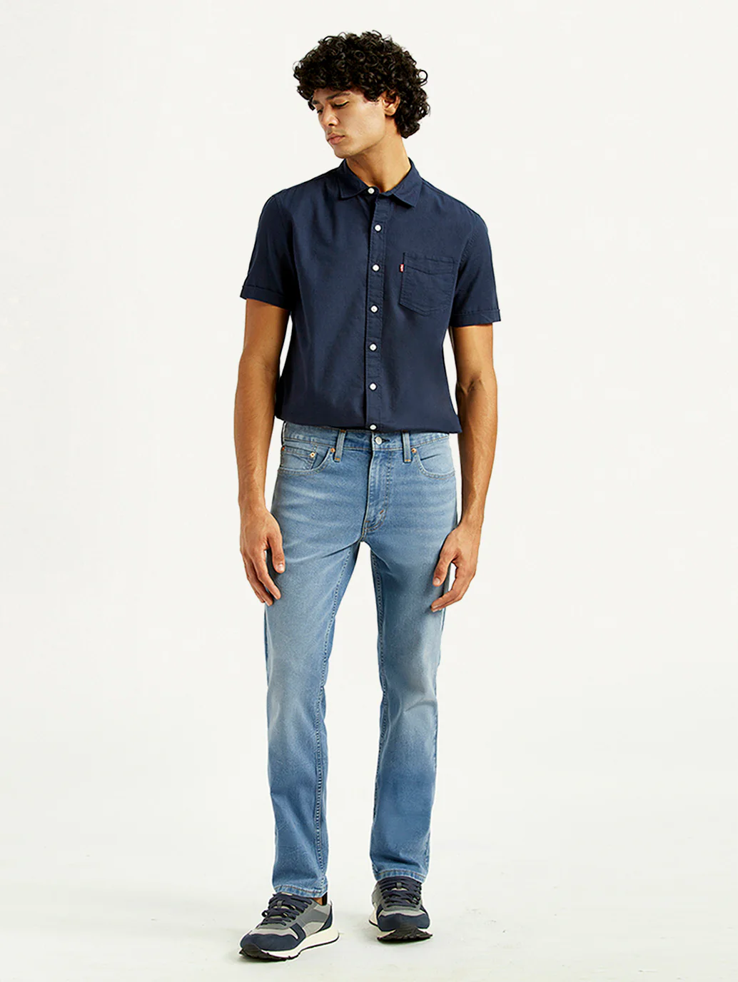 Men's 511 Med Indigo Slim Fit Mid Rise Jeans - Image 2