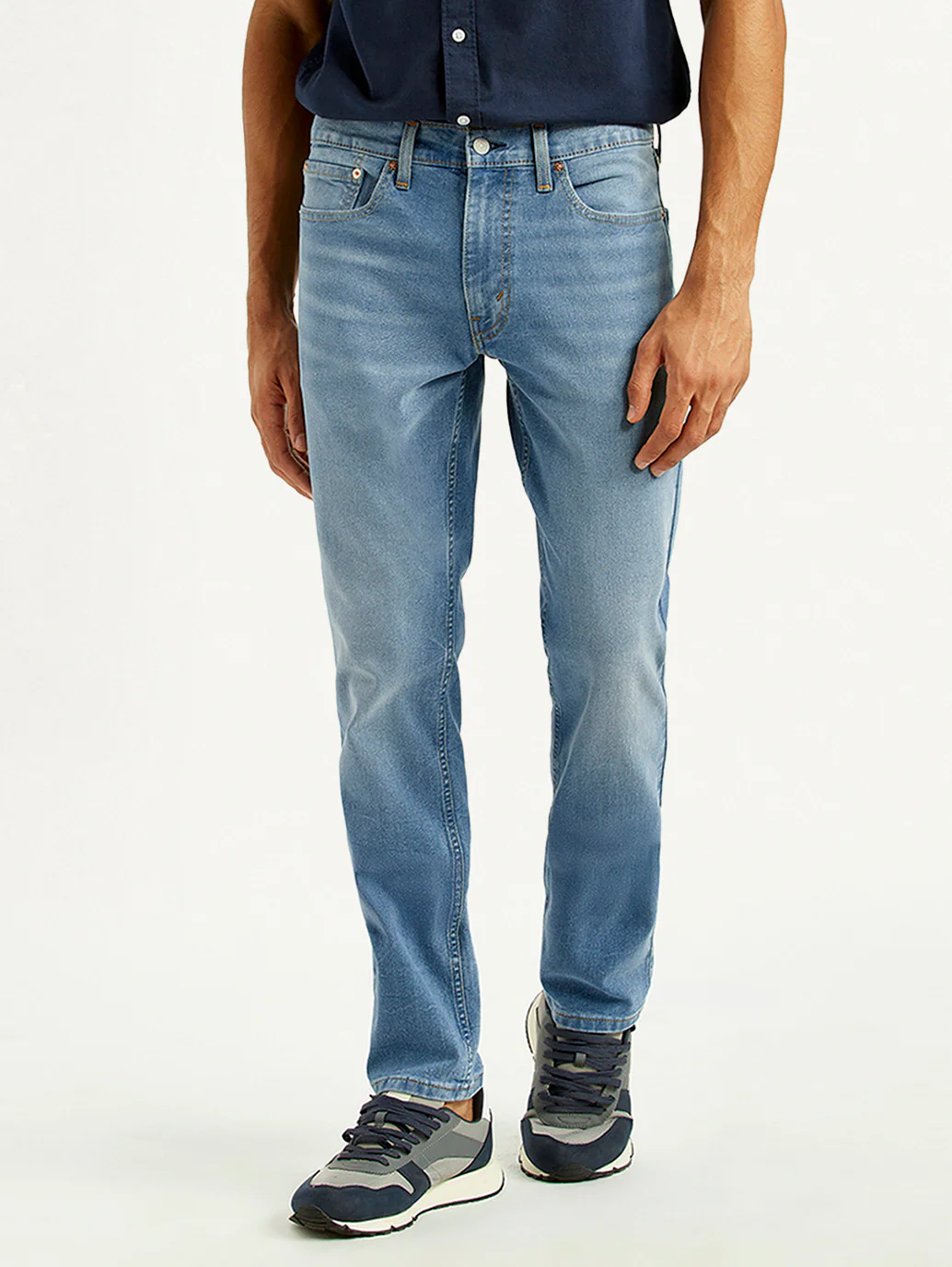 Men's 511 Med Indigo Slim Fit Mid Rise Jeans - Image 3