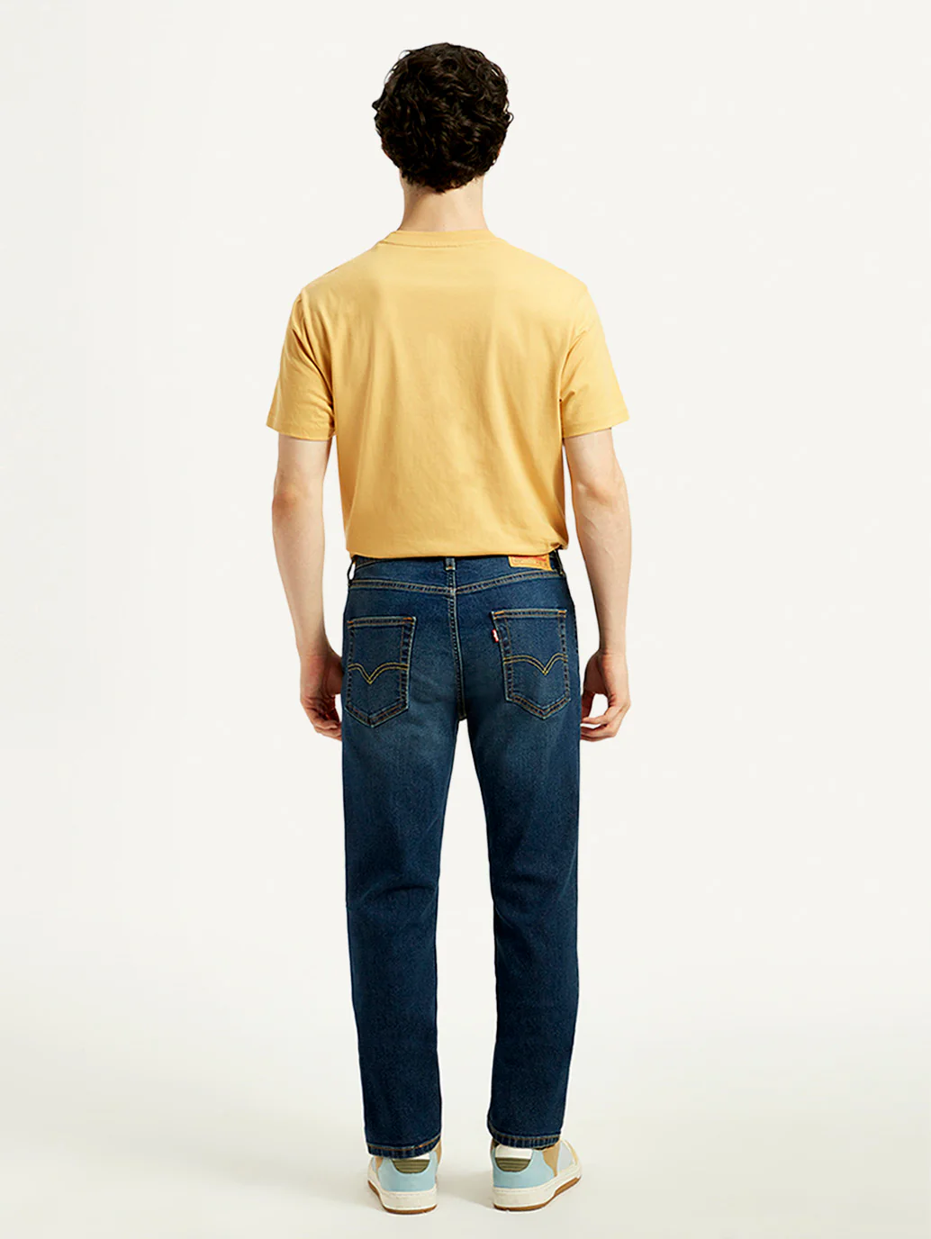 Men's 511 Dark Indigo Slim Fit Mid Rise Jeans - Image 3