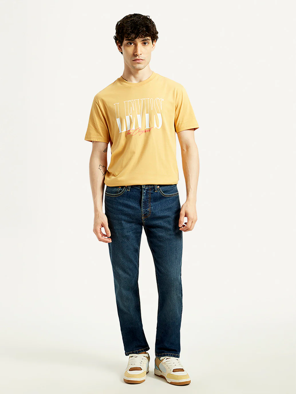 Men's 511 Dark Indigo Slim Fit Mid Rise Jeans - Image 7