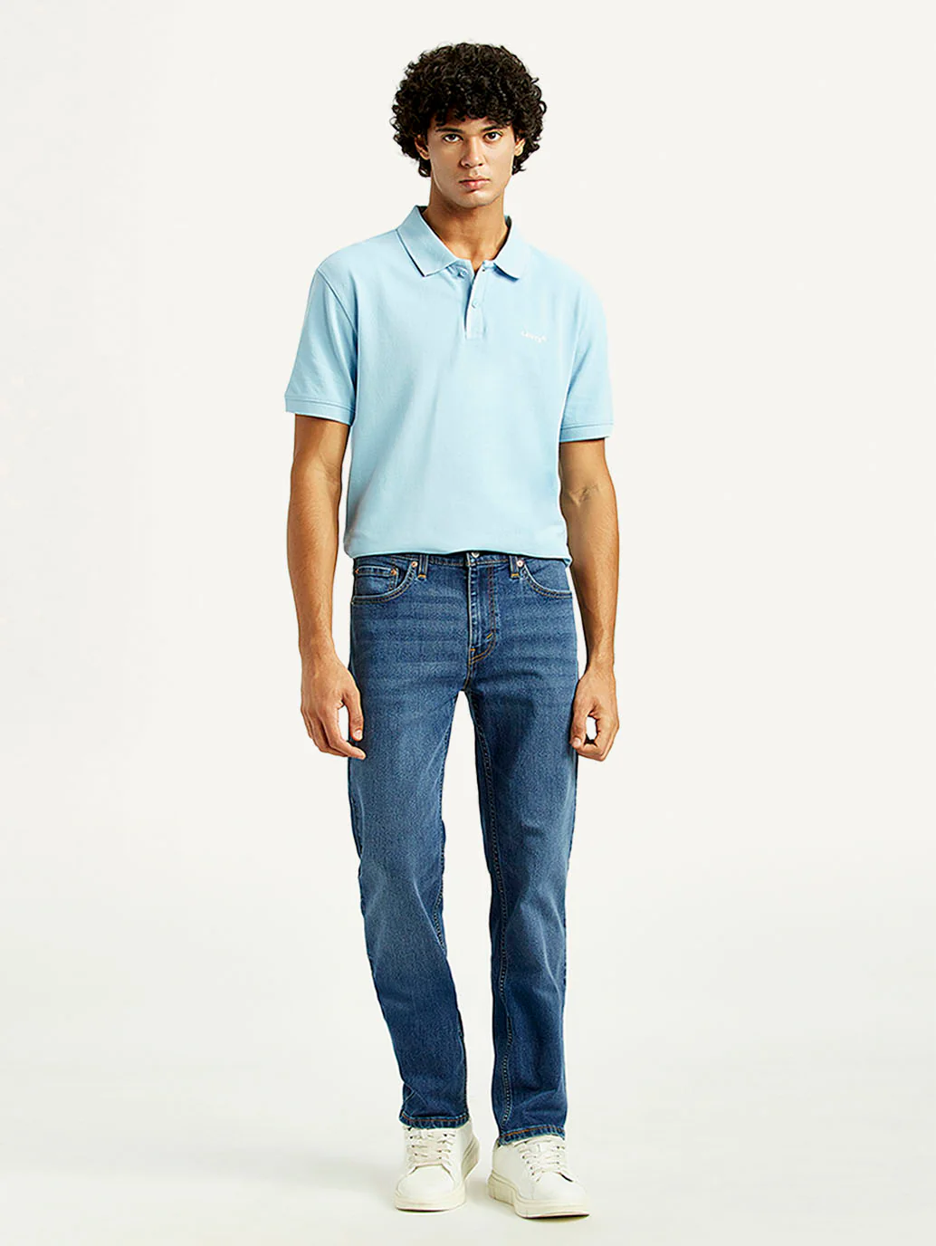 Men's 511 Med Indigo Slim Fit Mid Rise Jeans - Image 2