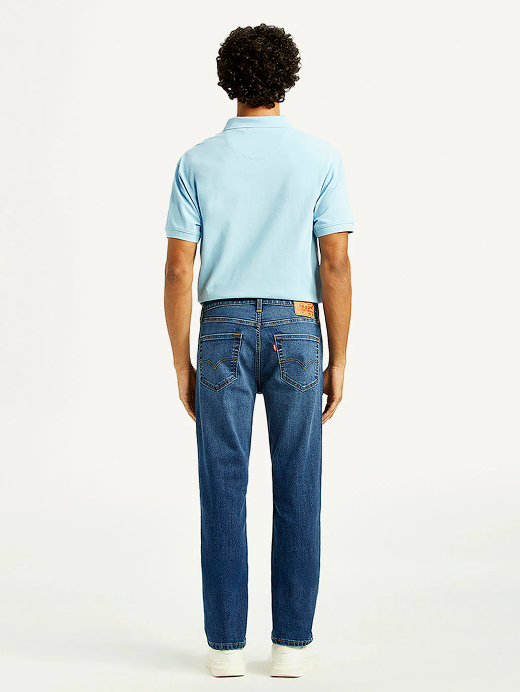 Men's 511 Med Indigo Slim Fit Mid Rise Jeans - Image 5