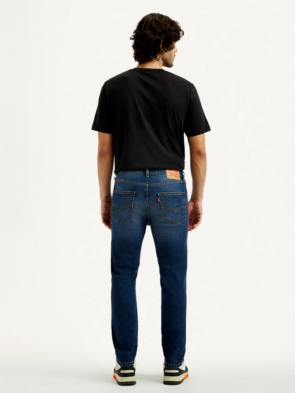Men's 511 Dark Indigo Slim Fit Mid Rise Jeans - Image 3