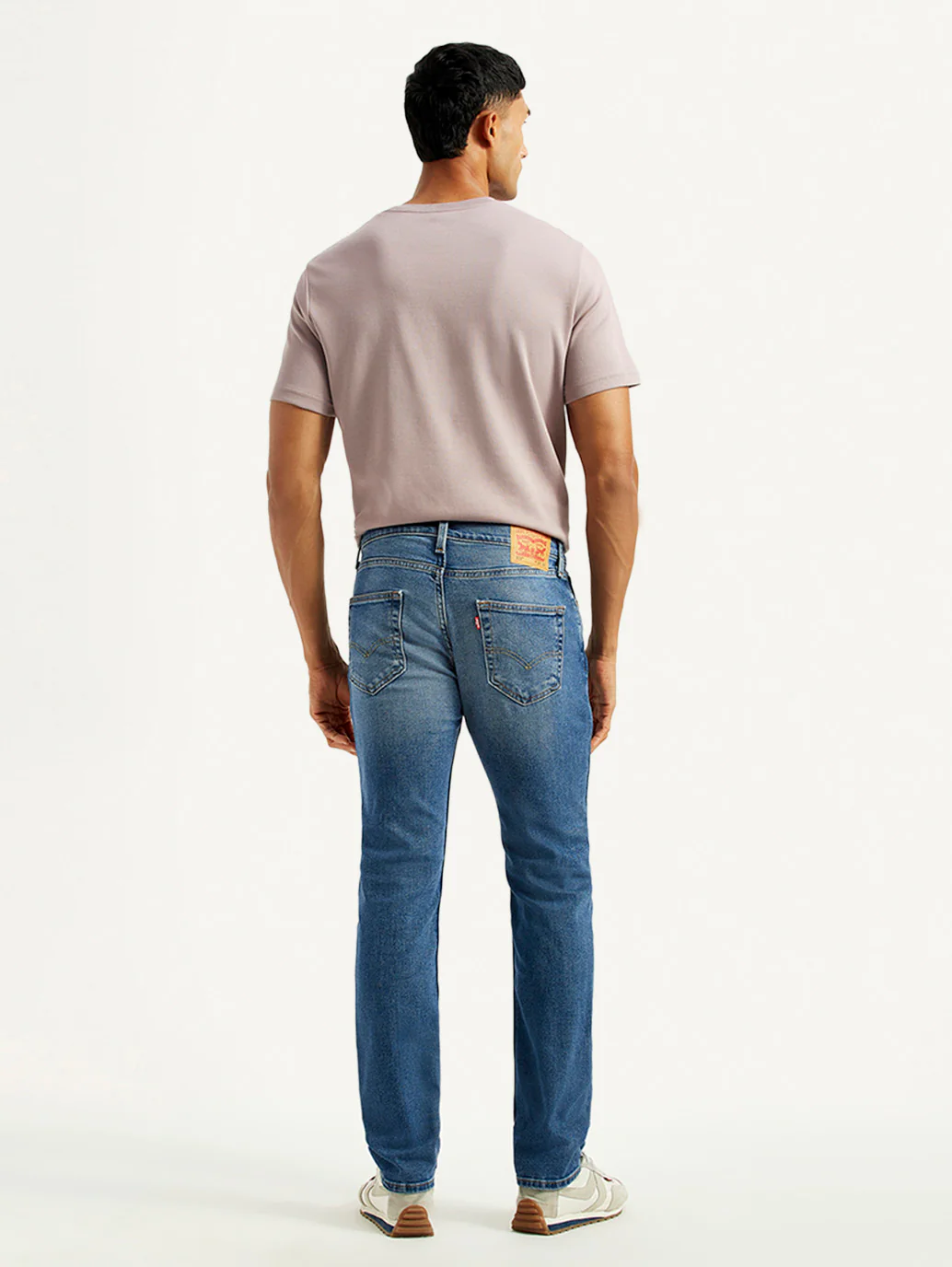 Men's 511 Med Indigo Slim Fit Mid Rise Jeans - Image 3