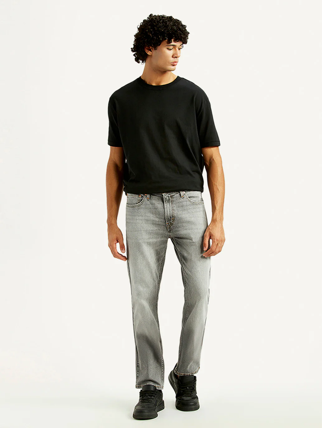 Men's 511 Light Grey Slim Fit Mid Rise Jeans - Image 2