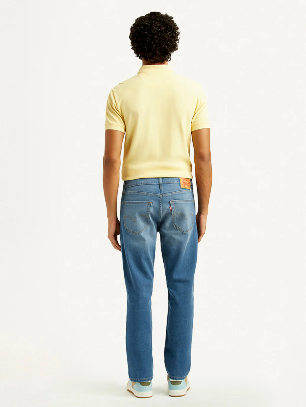 Men's 511 Med Indigo Slim Fit Mid Rise Jeans - Image 5