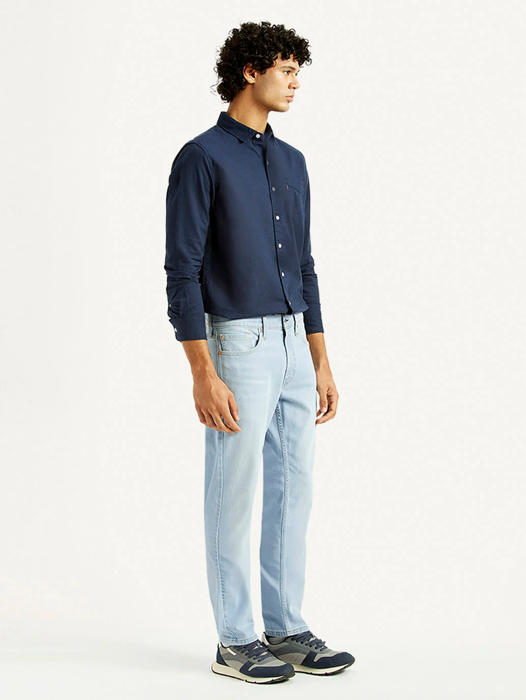Men's 511 Light Indigo Slim Fit Mid Rise Jeans - Image 5