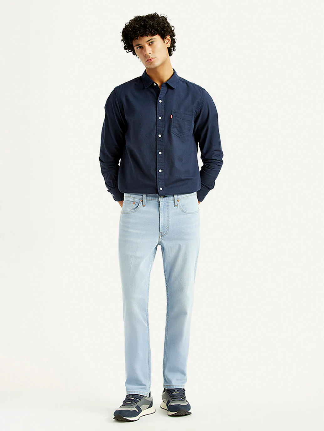 Men's 511 Light Indigo Slim Fit Mid Rise Jeans - Image 7