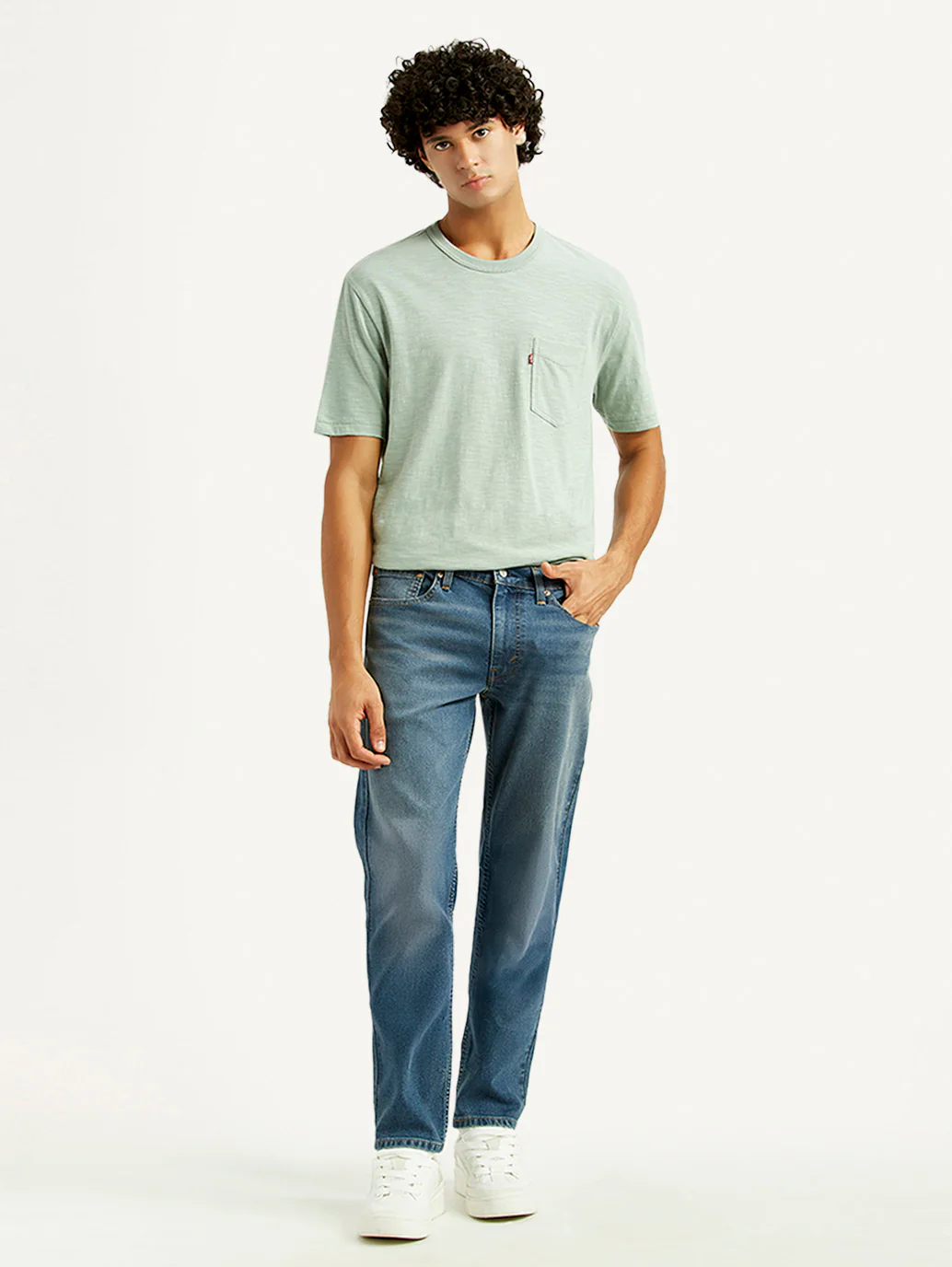 Men's 511 Mid Indigo Slim Fit Mid Rise Jeans