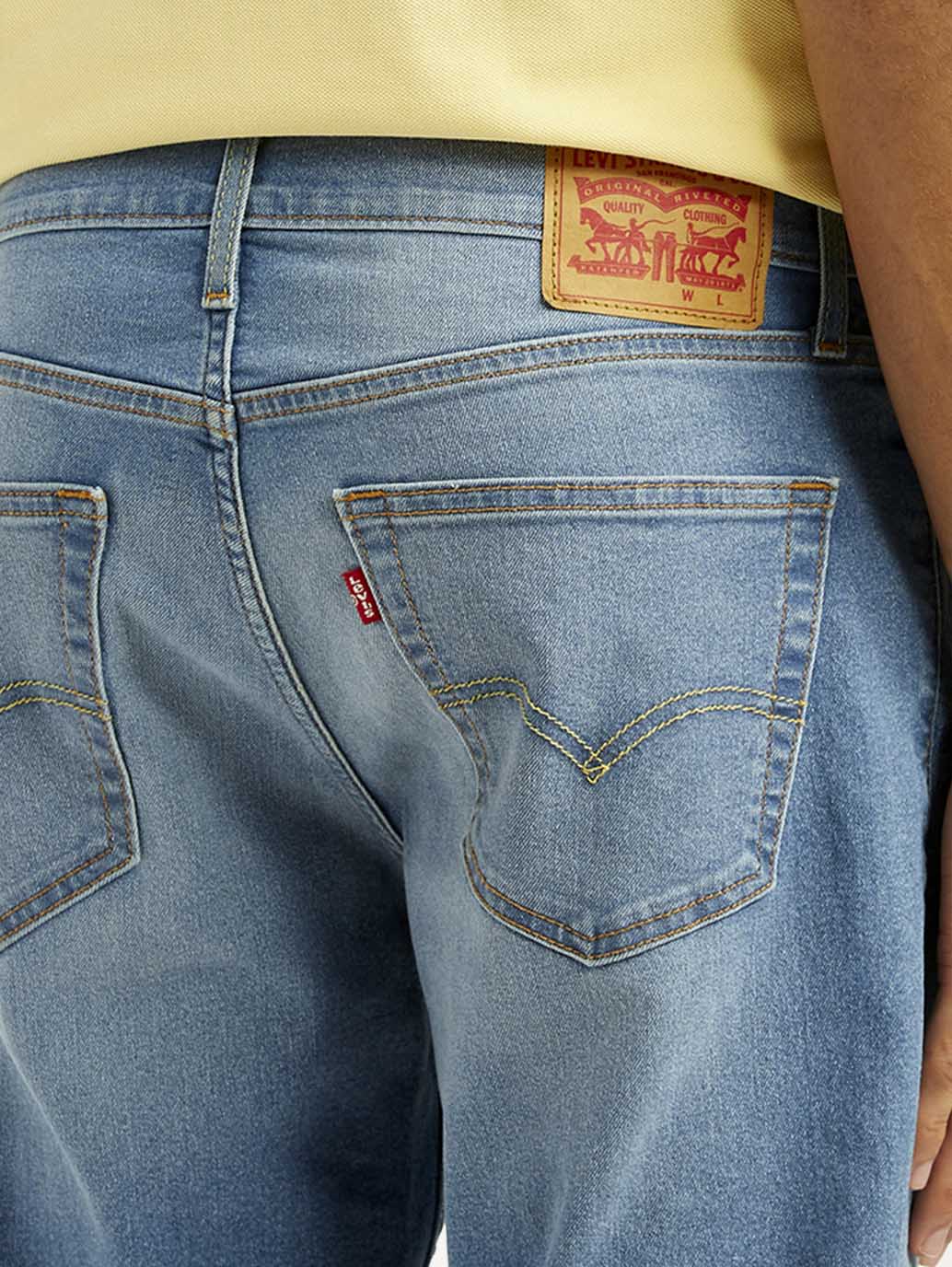 Men's 511 Light Indigo Slim Fit Mid Rise Jeans - Image 6