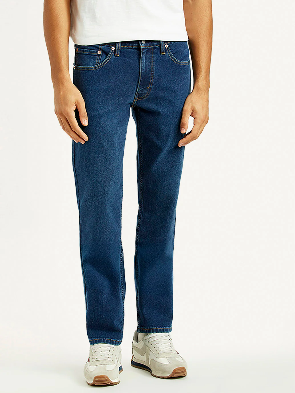 Men's 511 Dark Indigo Slim Fit Mid Rise Jeans - Image 3