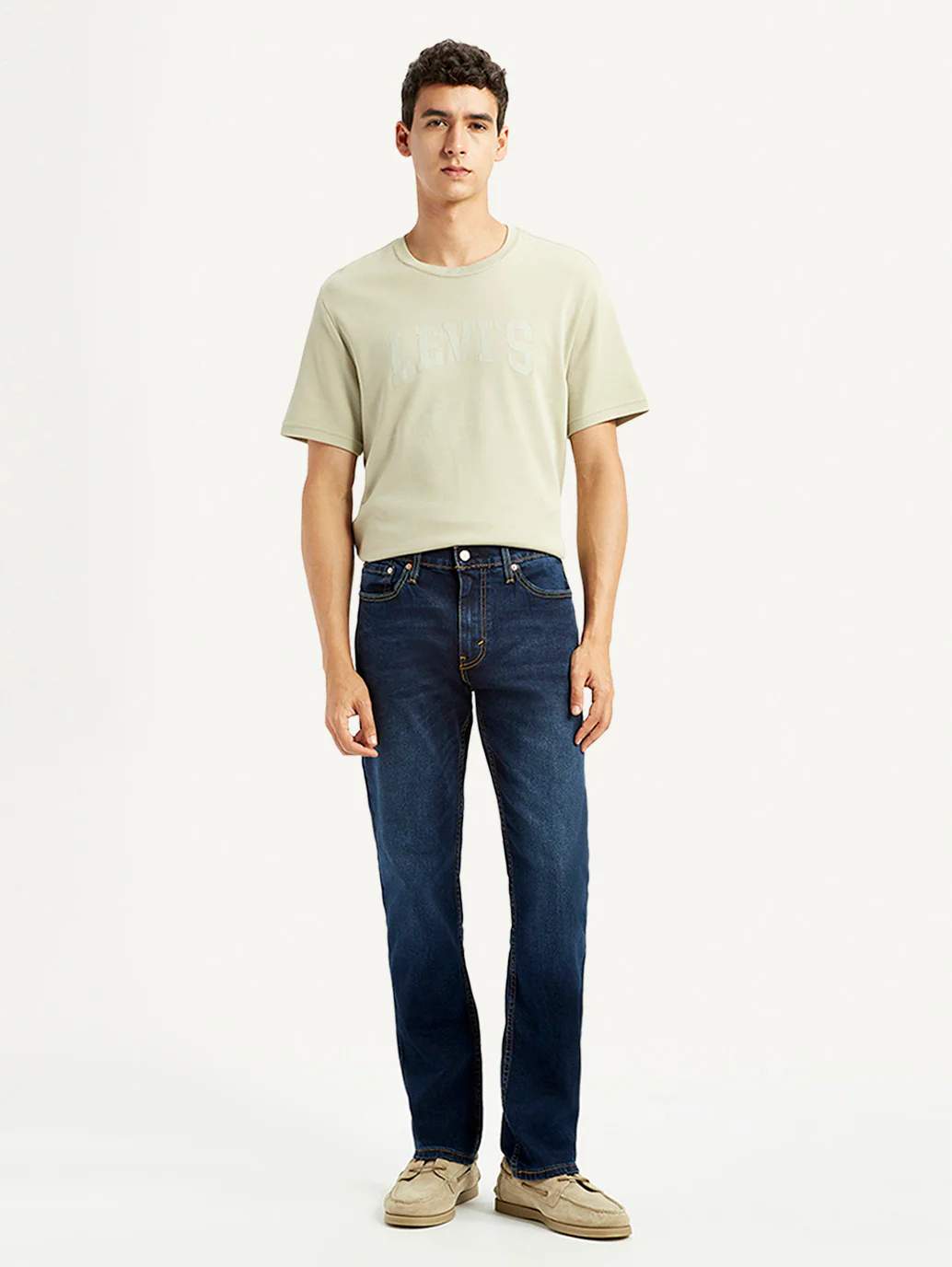 Men's 511 Dark Indigo Slim Fit Mid Rise Jeans