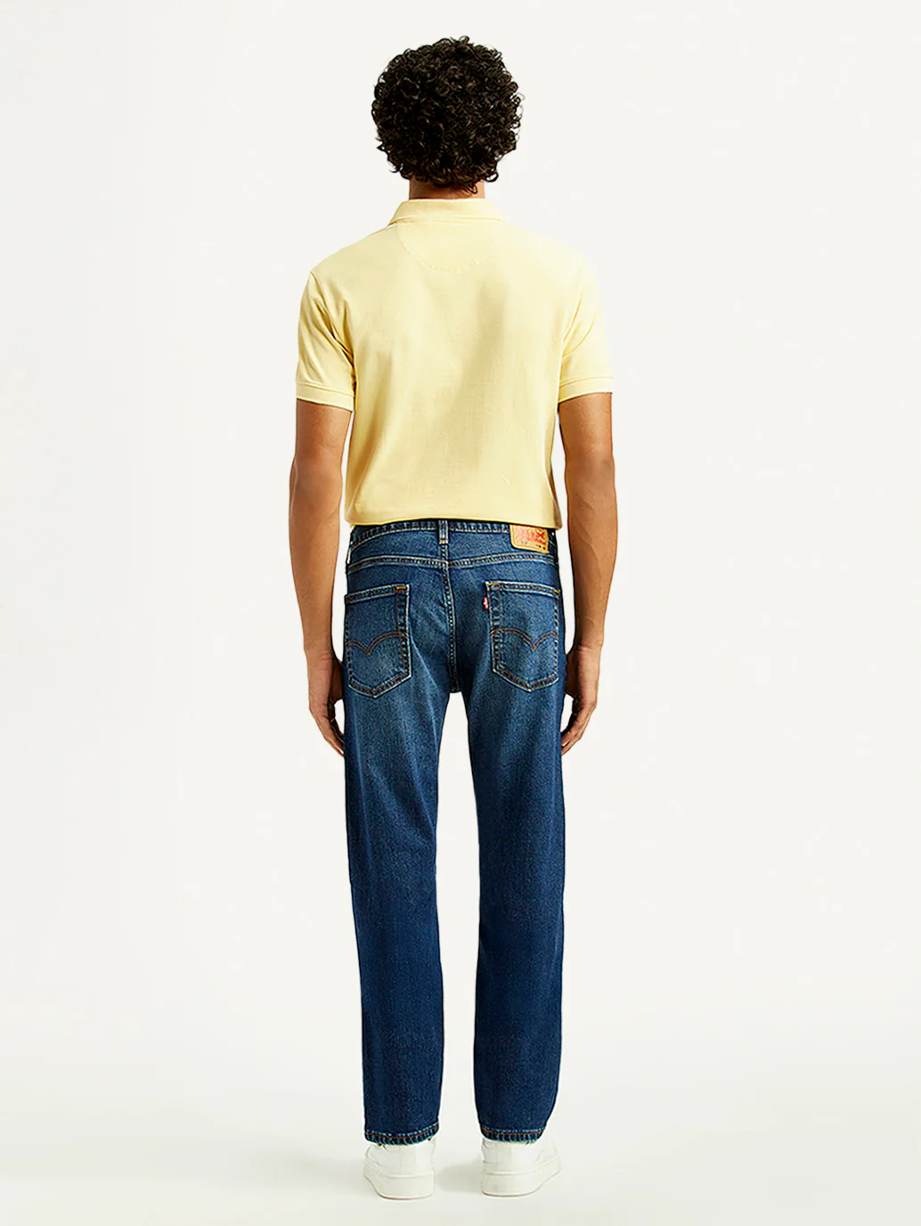 Men's 511 Dark Indigo Slim Fit Mid Rise Jeans - Image 5