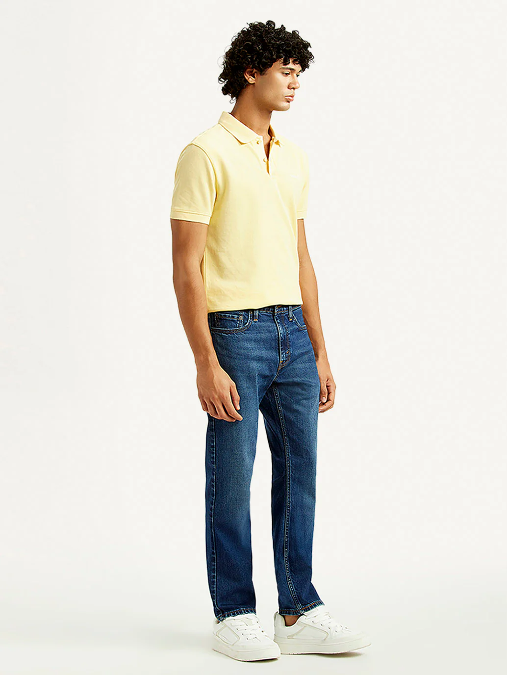 Men's 511 Dark Indigo Slim Fit Mid Rise Jeans - Image 7