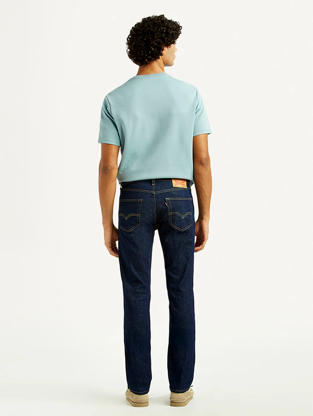 Men's 511 Dark Indigo Slim Fit Mid Rise Jeans - Image 3