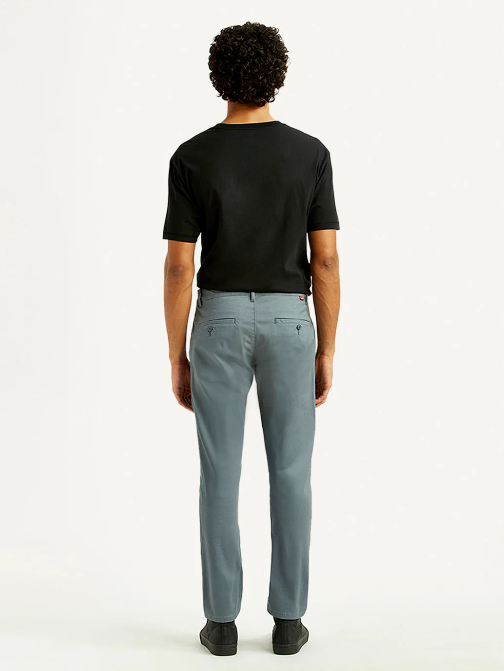 Men's 511 Teal Green Slim Fit Mid Rise Chinos - Image 3