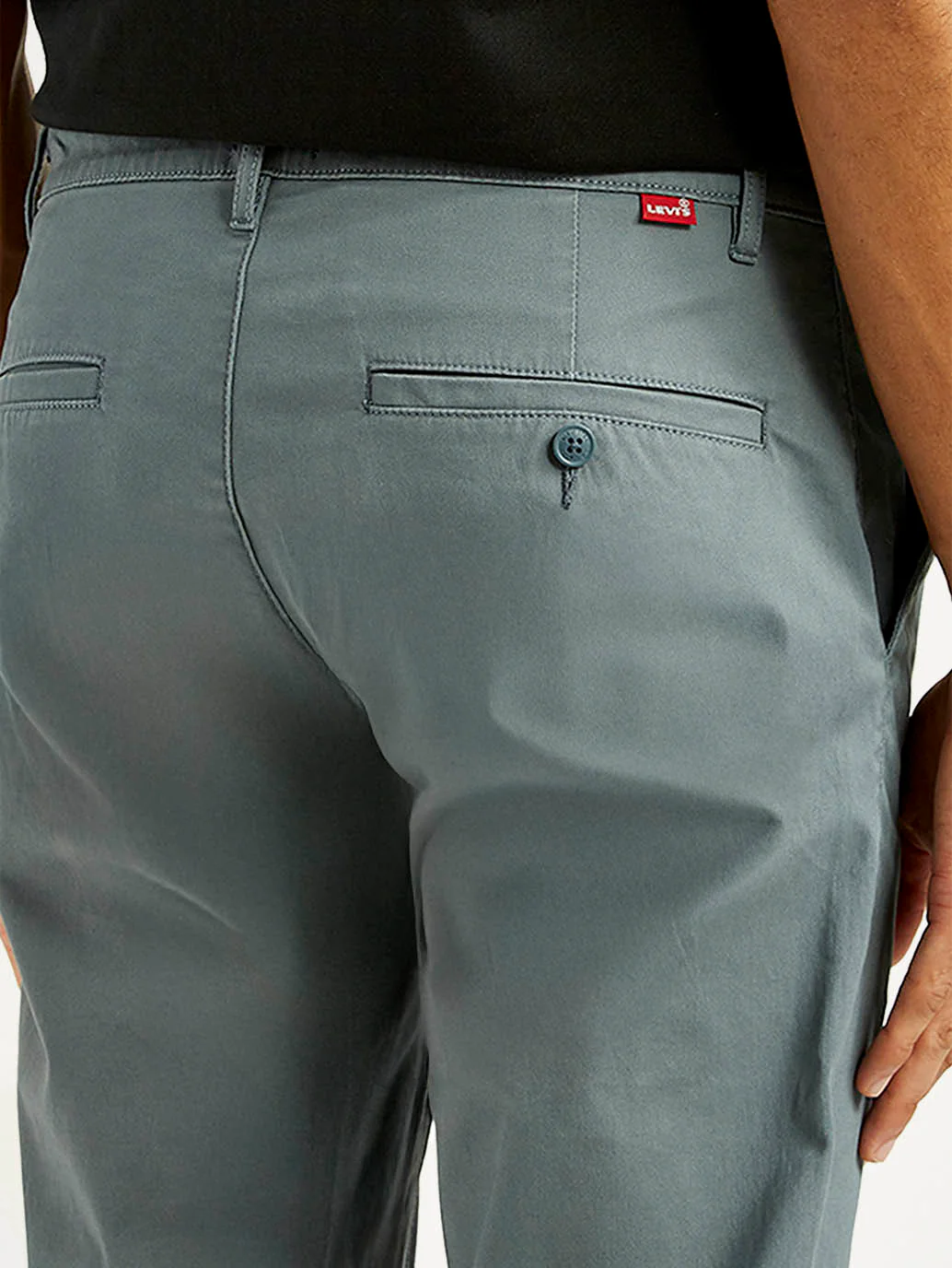 Men's 511 Teal Green Slim Fit Mid Rise Chinos - Image 6