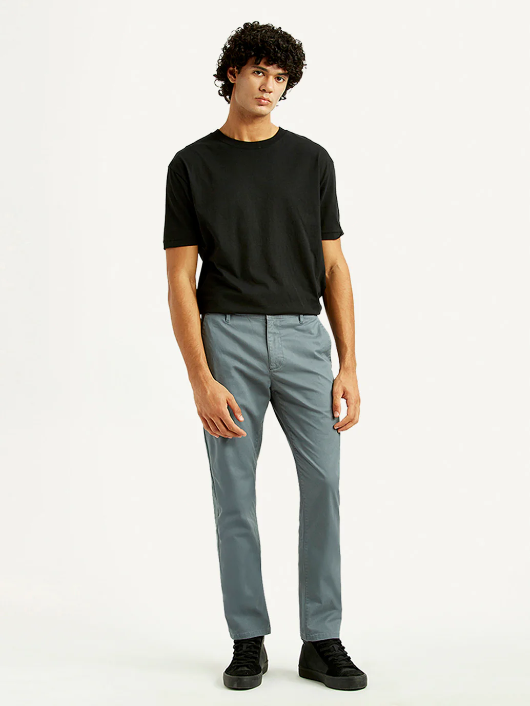 Men's 511 Teal Green Slim Fit Mid Rise Chinos - Image 7
