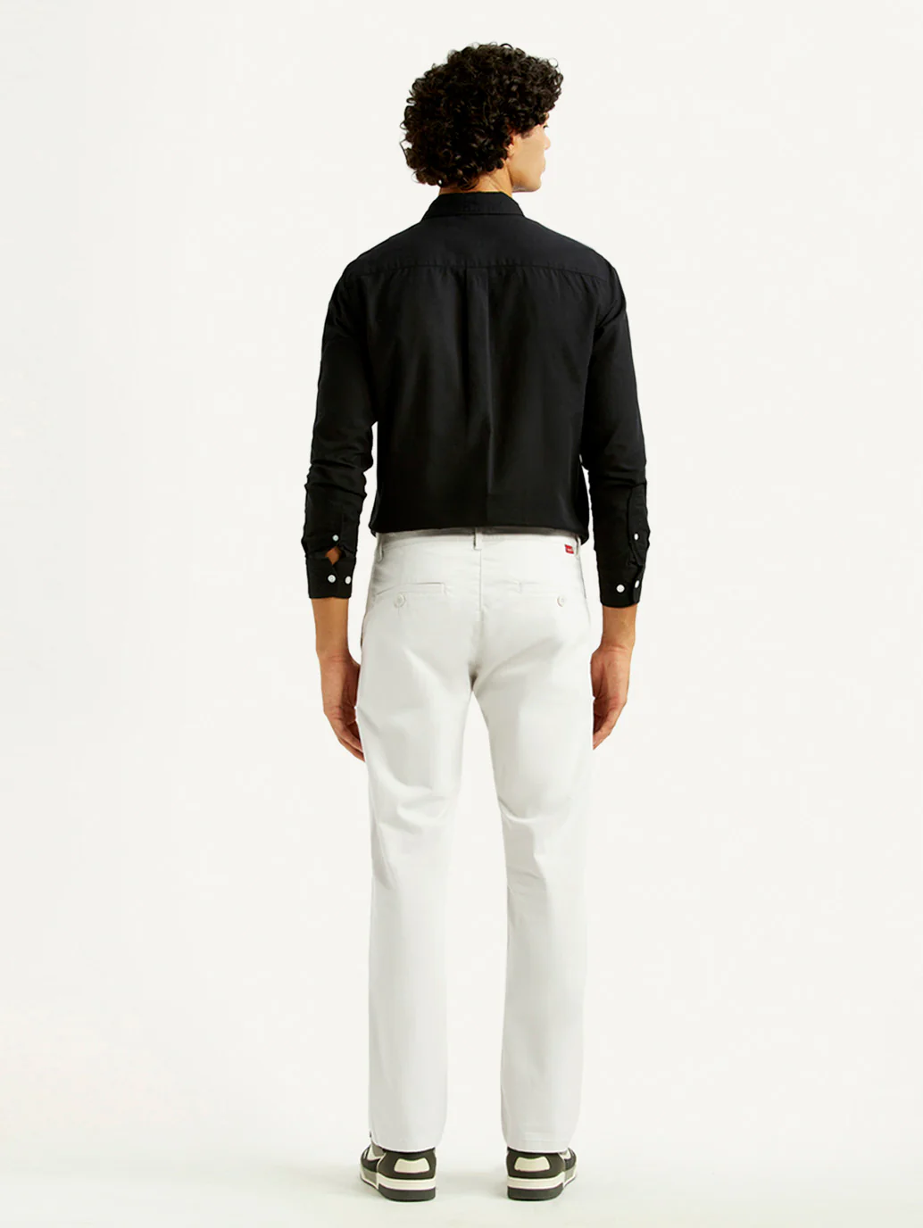 Men's 511 Off White Slim Fit Mid Rise Chinos - Image 5