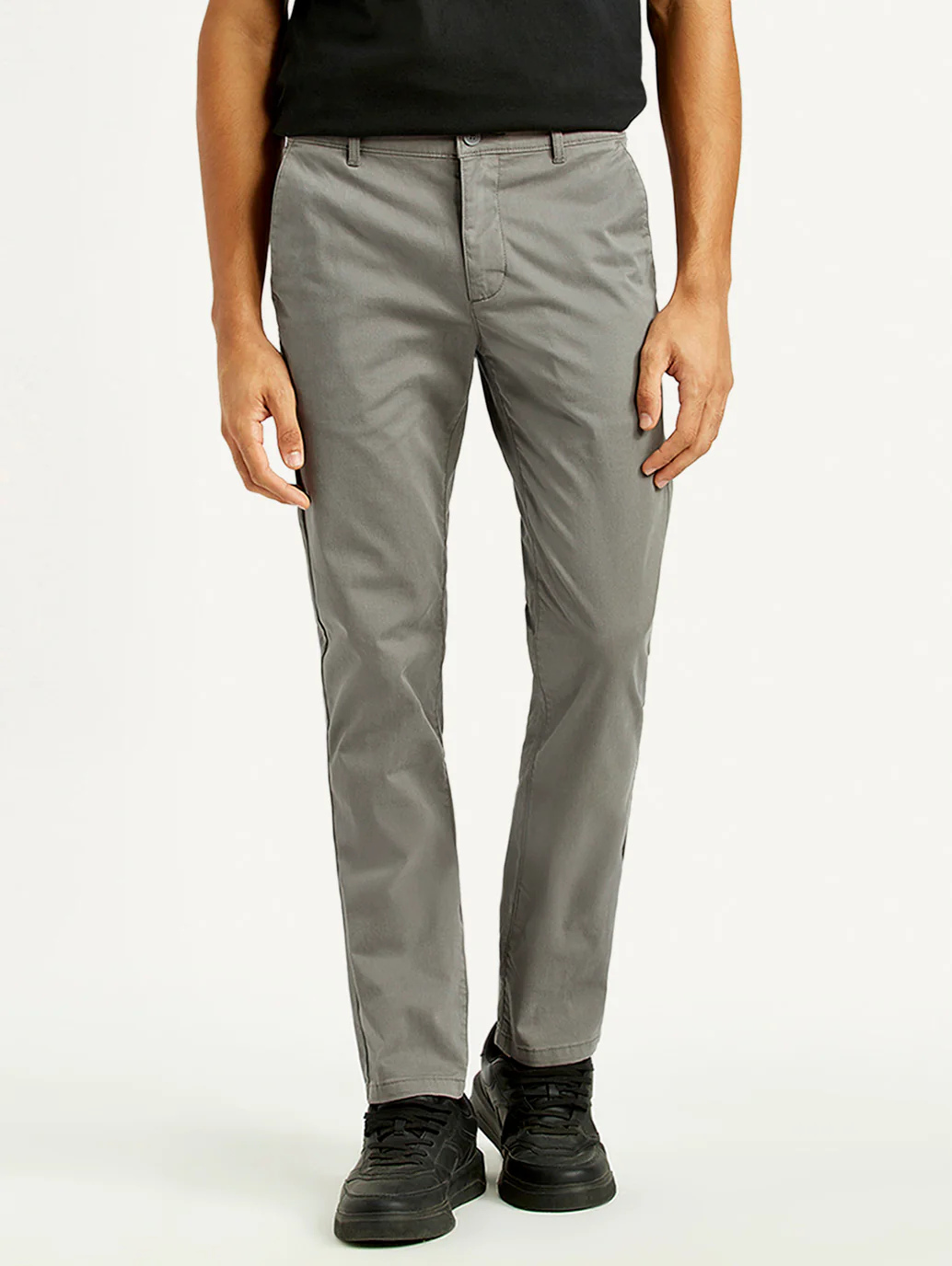 Men's 511 Grey Slim Fit Mid Rise Chinos - Image 3