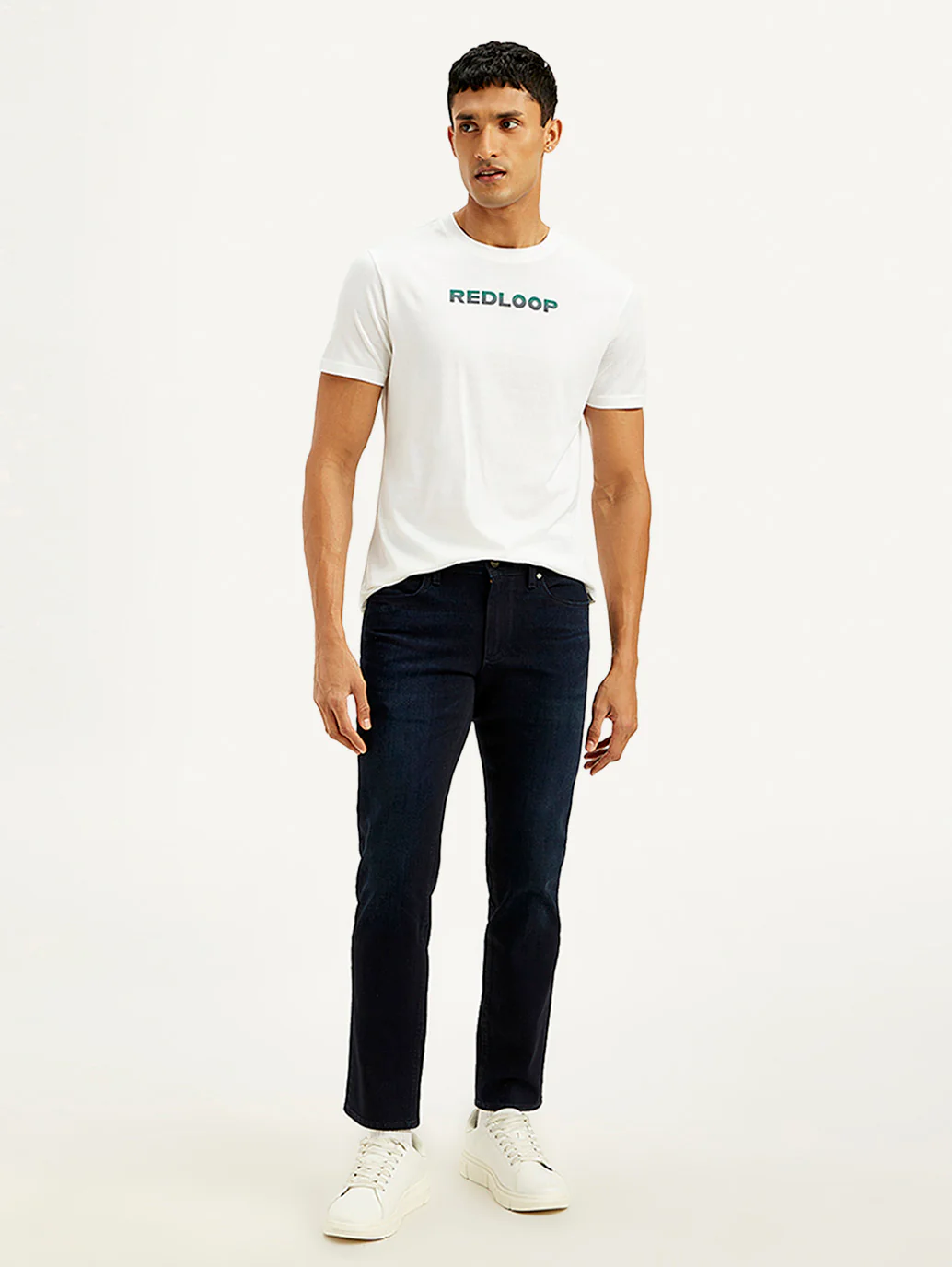 Men's Redloop 511 Slim Fit Mid Rise Jeans - Image 2