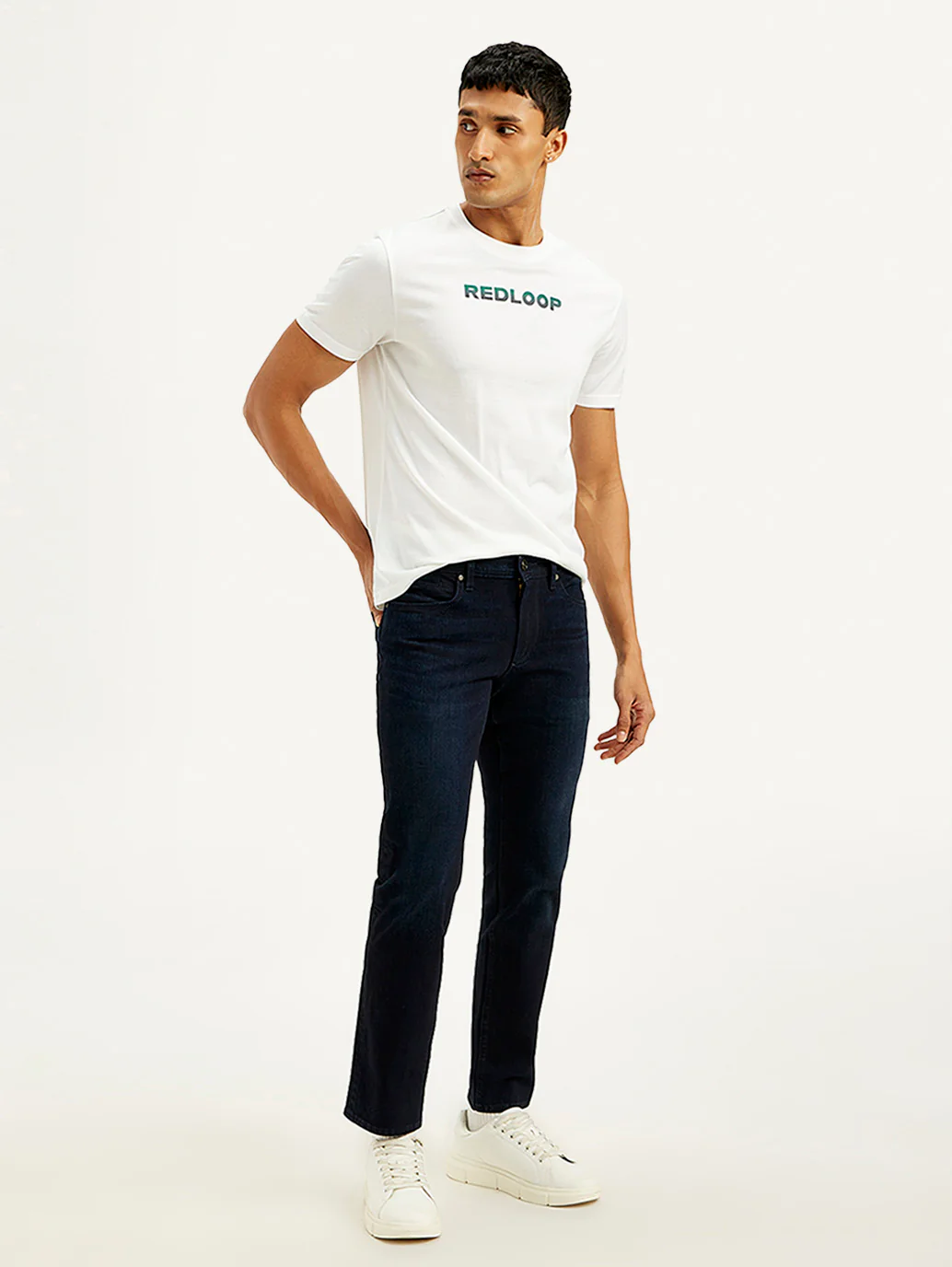 Men's Redloop 511 Slim Fit Mid Rise Jeans - Image 6