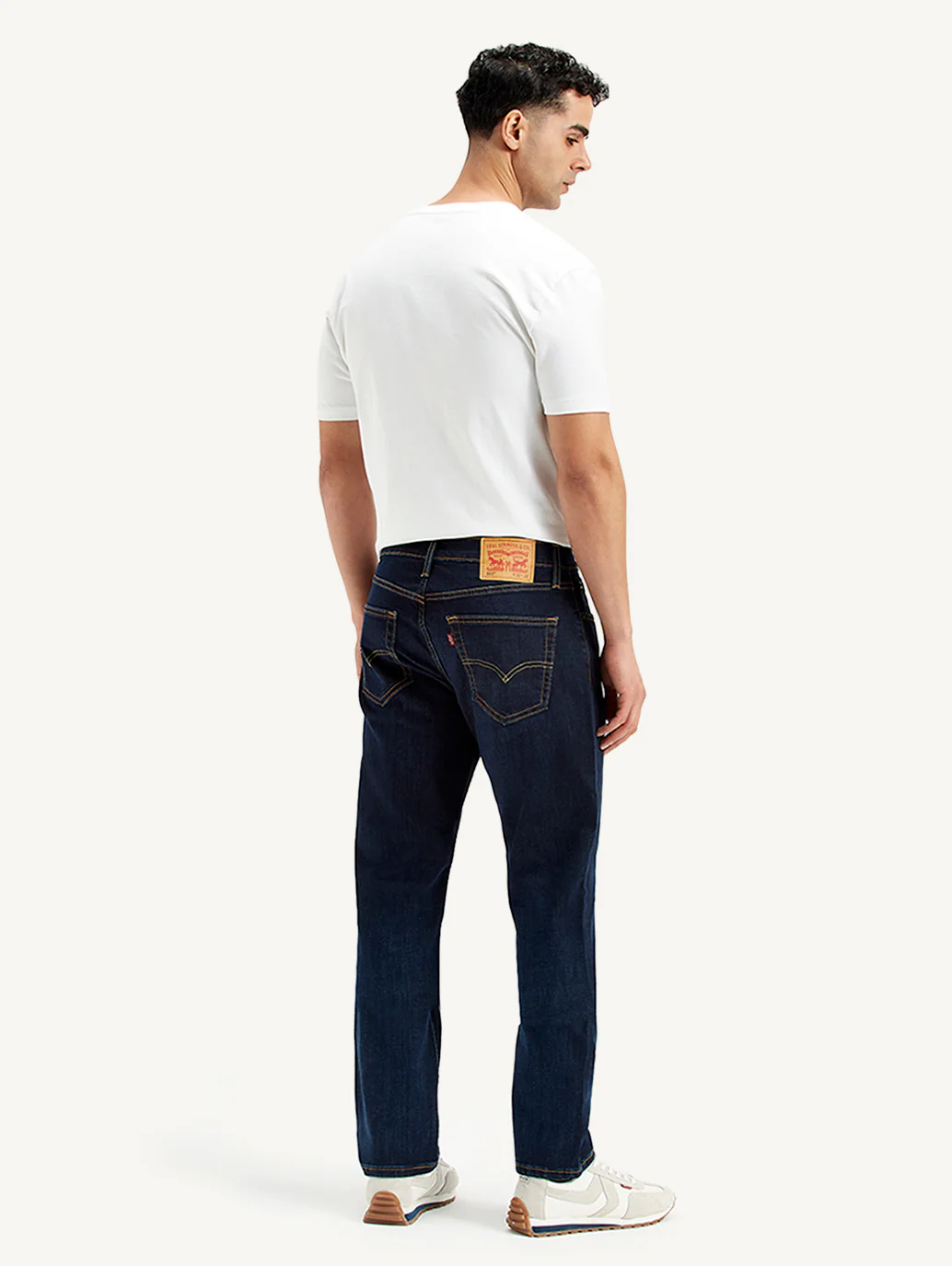 Men's 511 Navy Blue Slim Fit Mid Rise Jeans - Image 2