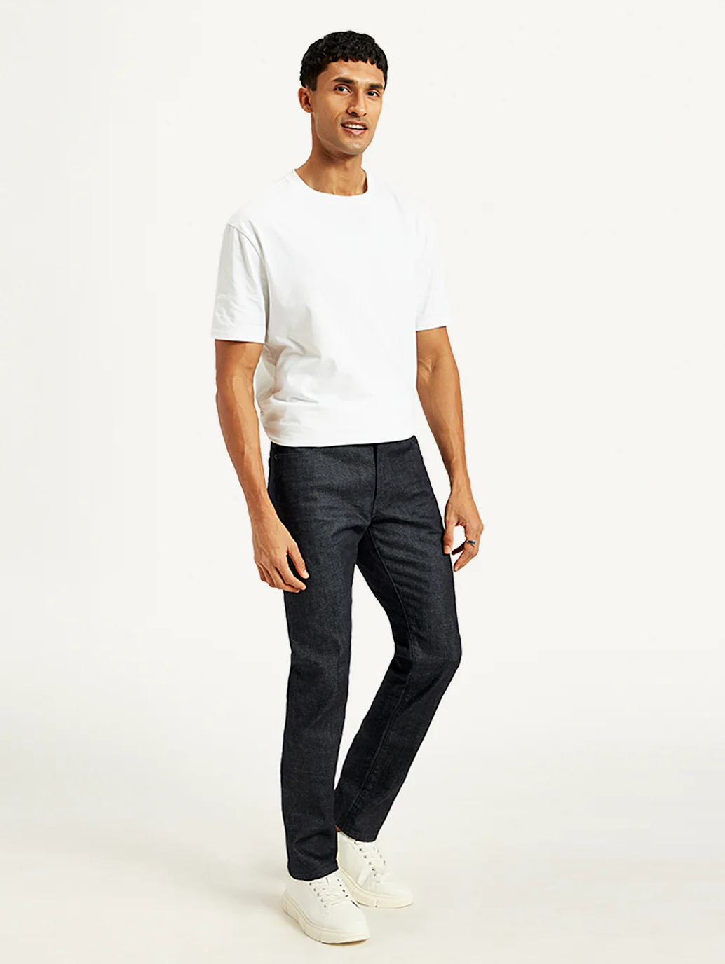 Men's 511 Navy Blue Slim Fit Mid Rise Jeans - Image 7