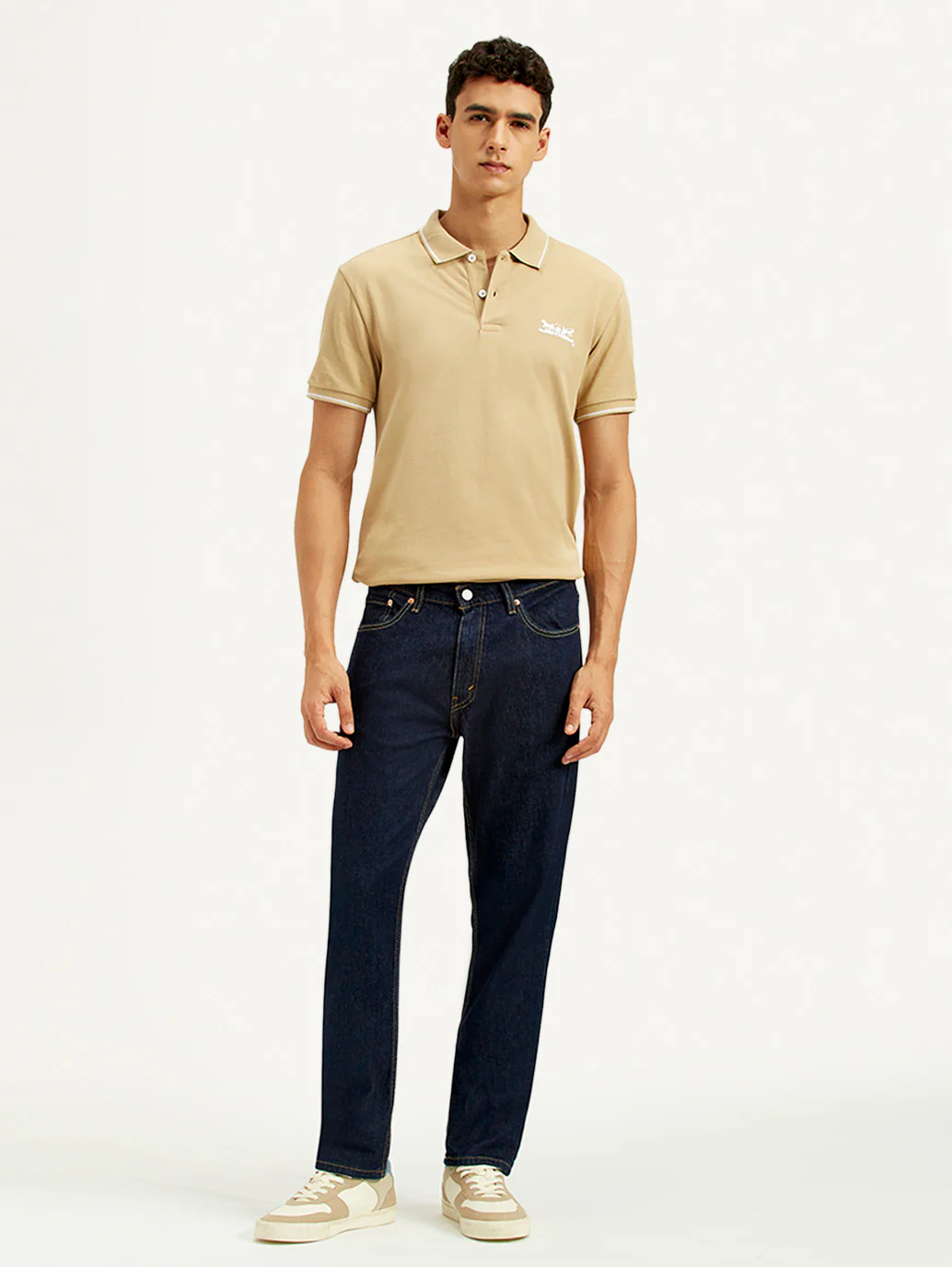 Men's 511 Navy Blue Slim Fit Mid Rise Jeans