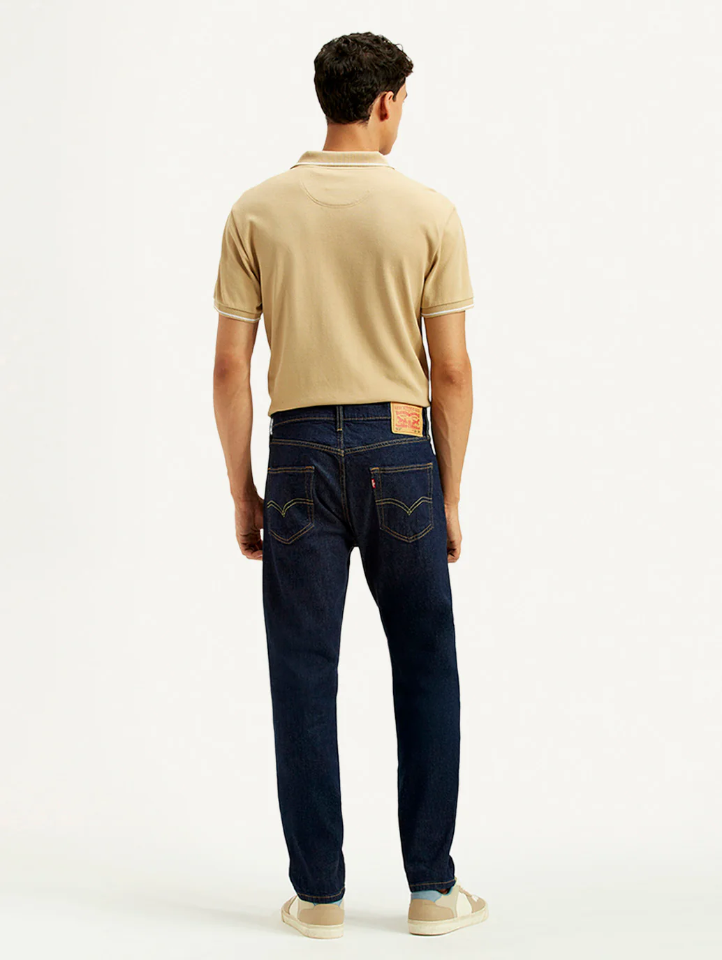 Men's 511 Navy Blue Slim Fit Mid Rise Jeans - Image 3