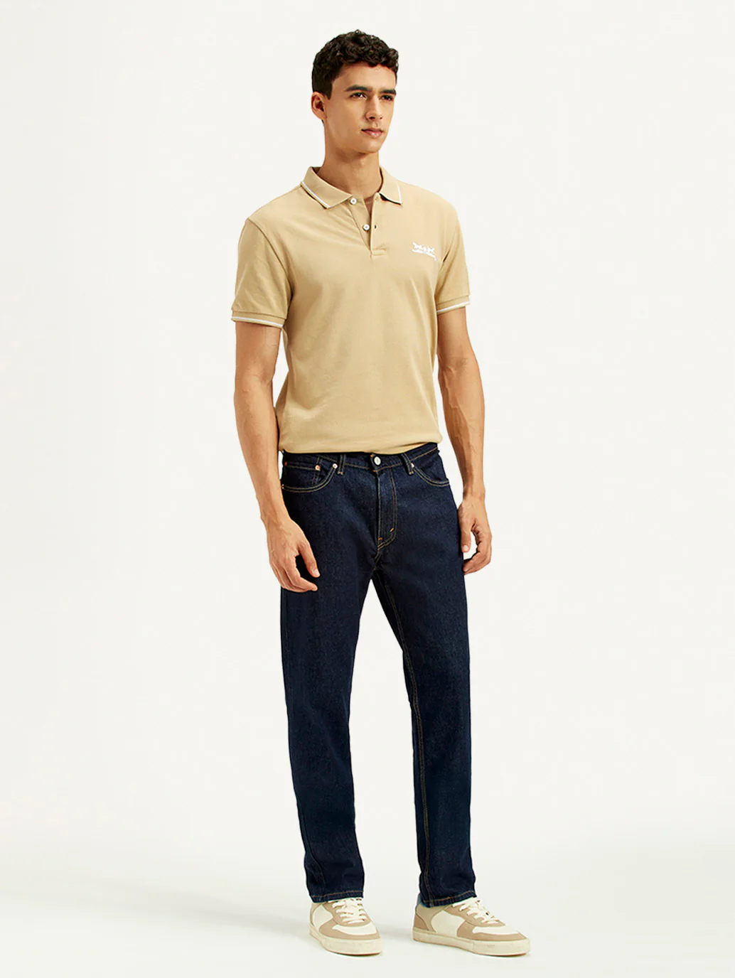 Men's 511 Navy Blue Slim Fit Mid Rise Jeans - Image 6