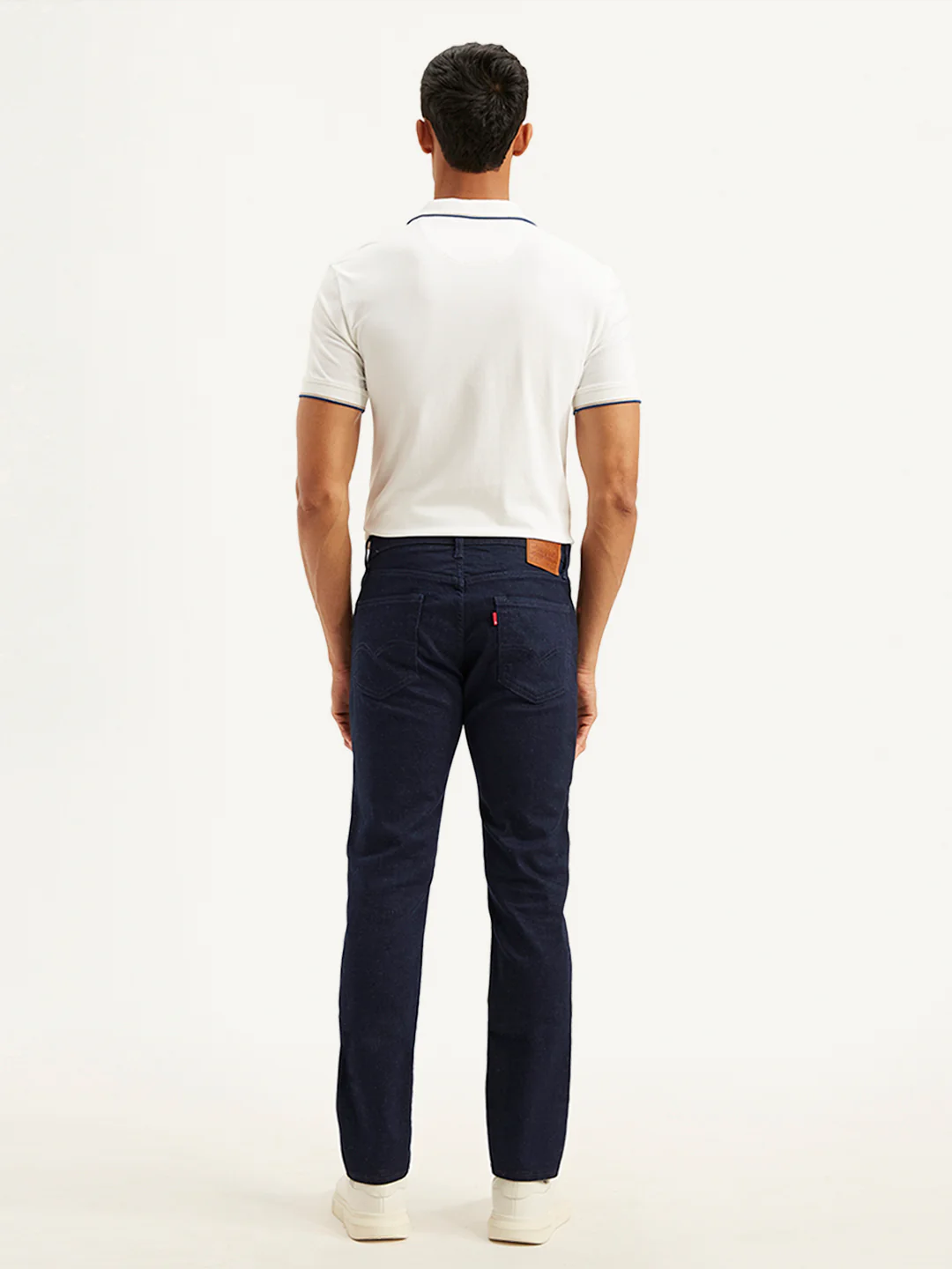 Men's 511 Navy Blue Slim Fit Mid Rise Jeans - Image 3