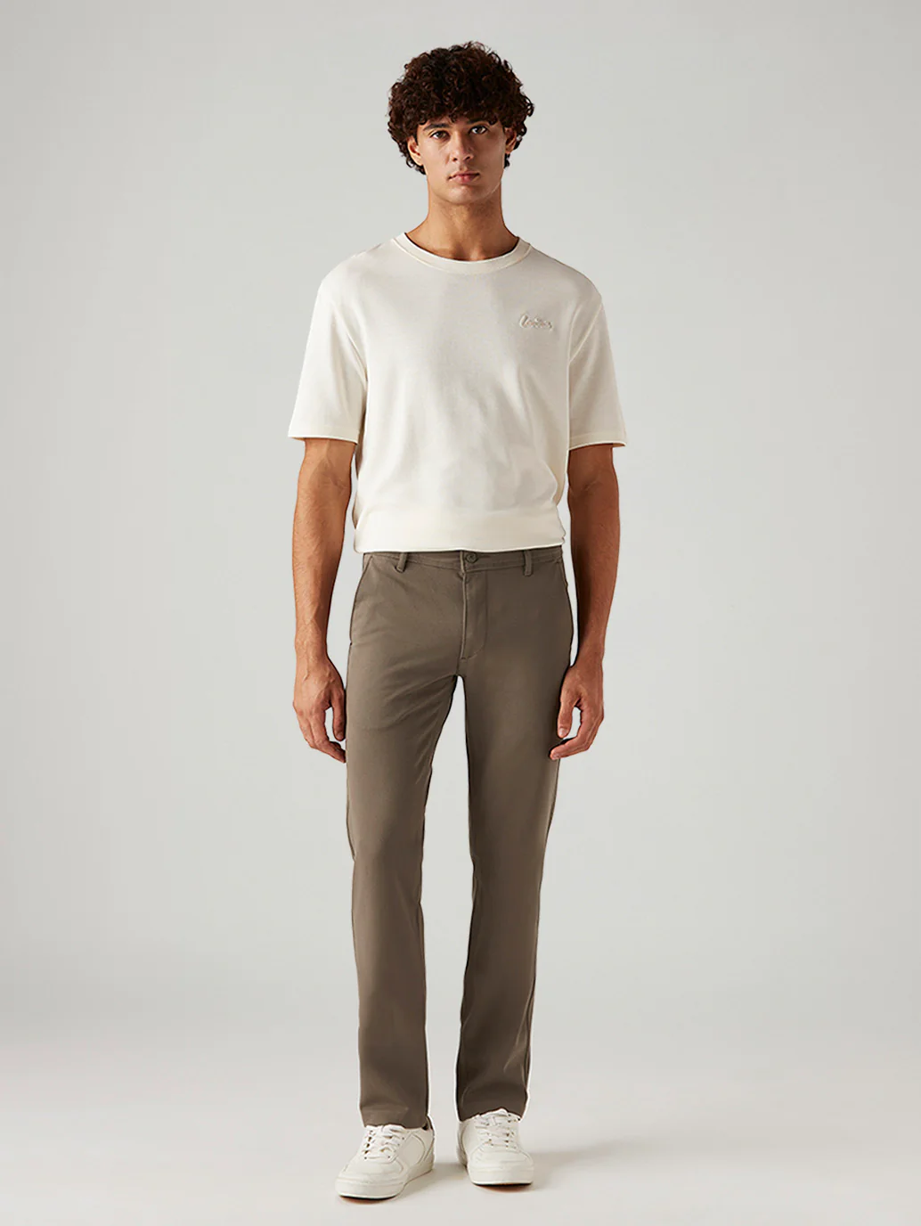 Men's 511 Taupe Slim Fit Mid Rise Tech Pant - Image 7
