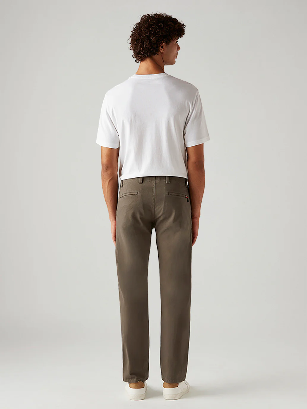 Men's 511 Taupe Slim Fit Hyper Stretch Chinos - Image 3