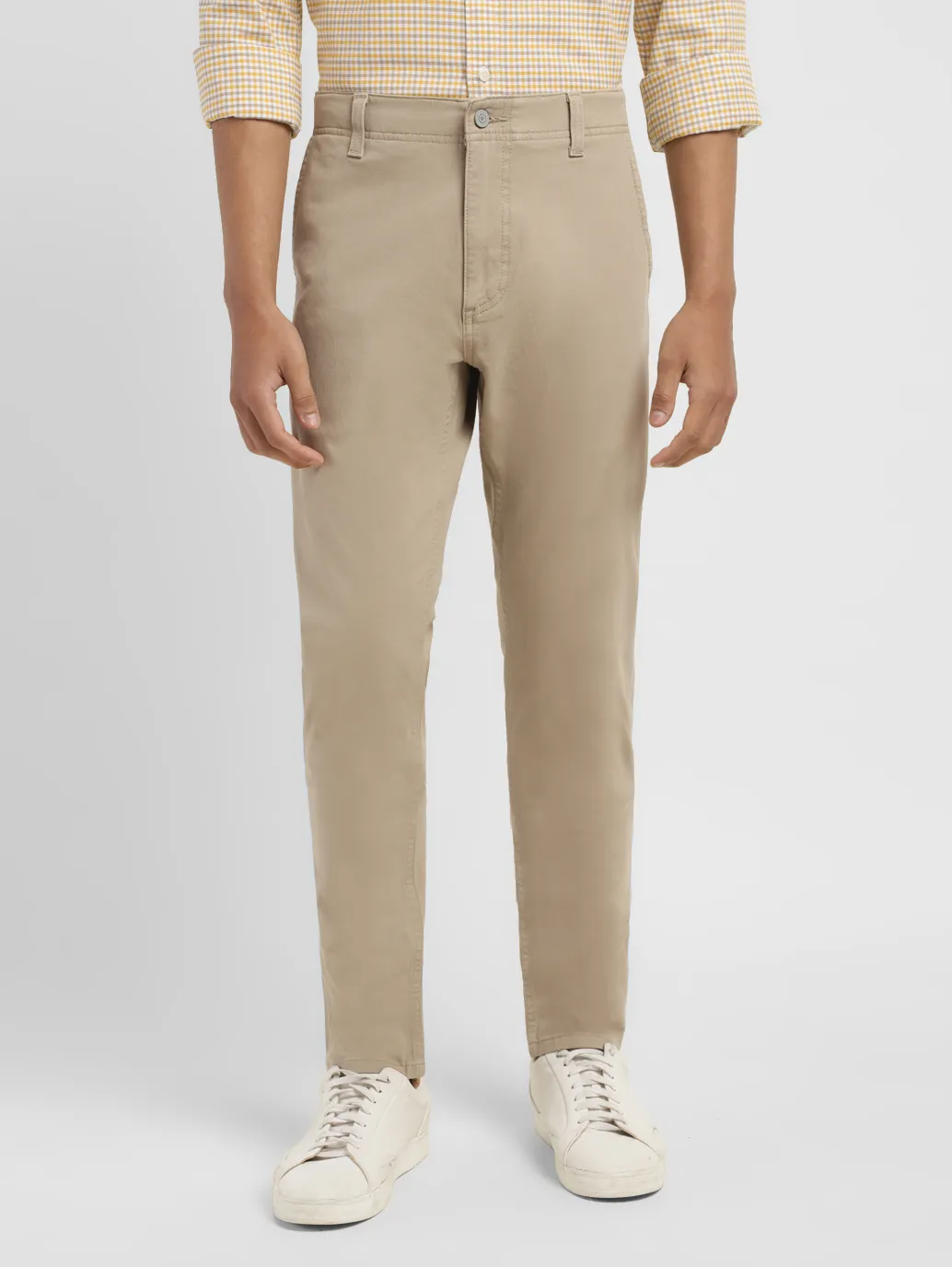 Men's 512 Beige Slim Tapered Fit Chinos - Image 2