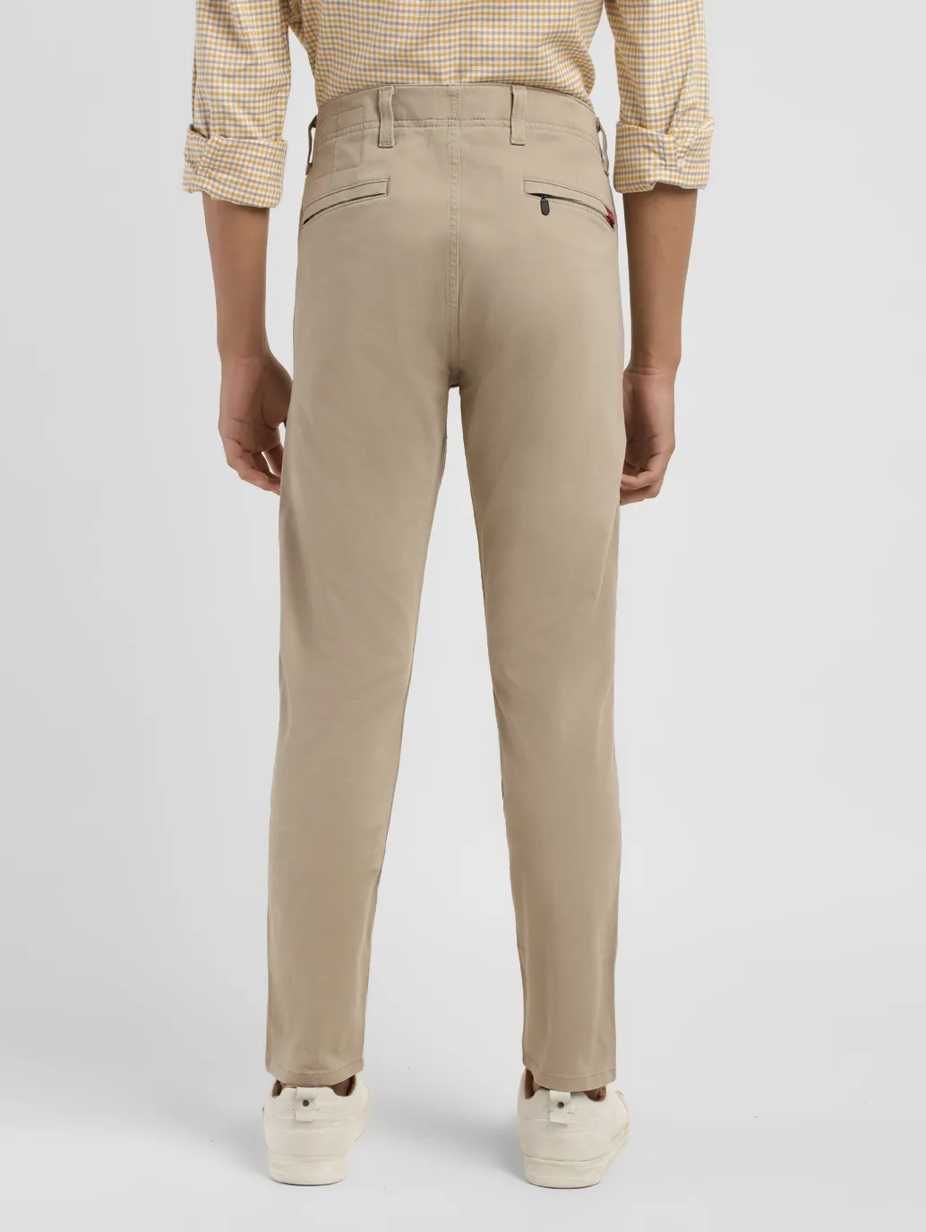 Men's 512 Beige Slim Tapered Fit Chinos - Image 3