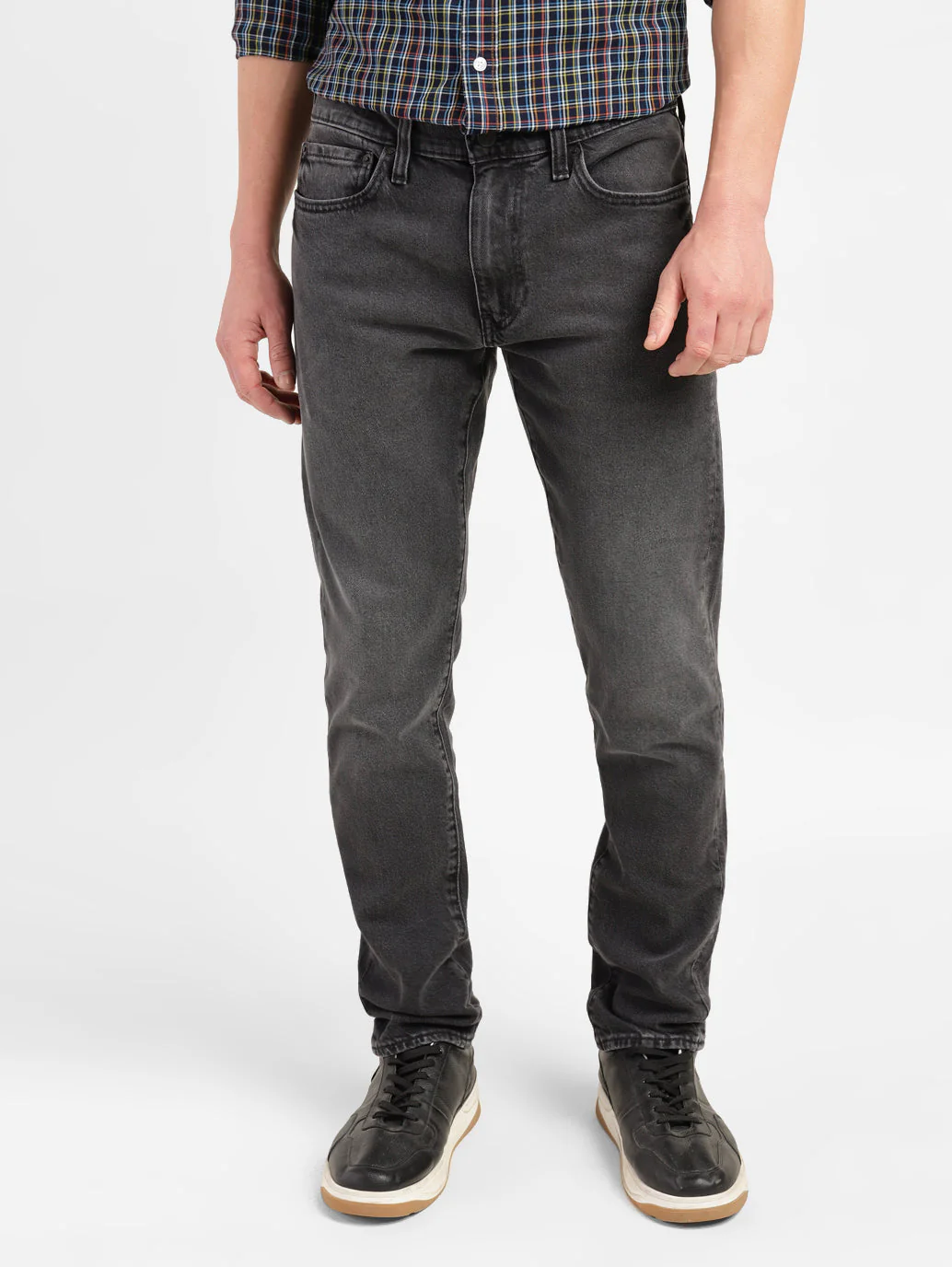 Men's 512 Black Slim Tapered Fit Mid Rise Jeans