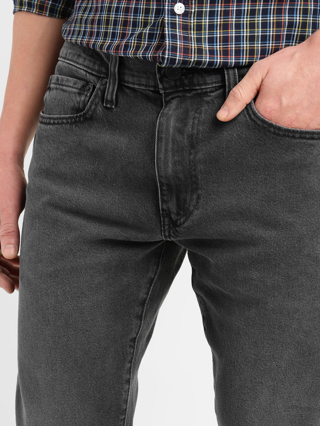 Men's 512 Black Slim Tapered Fit Mid Rise Jeans - Image 6