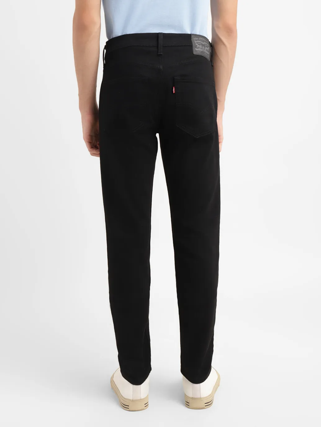 Men's 512 Black Slim Tapered Fit Mid Rise Jeans - Image 3