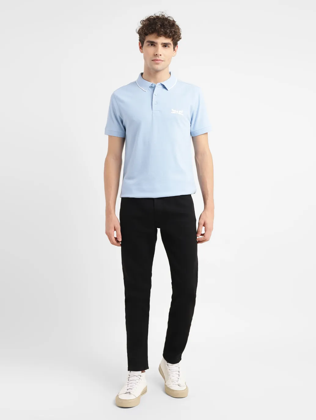 Men's 512 Black Slim Tapered Fit Mid Rise Jeans - Image 8