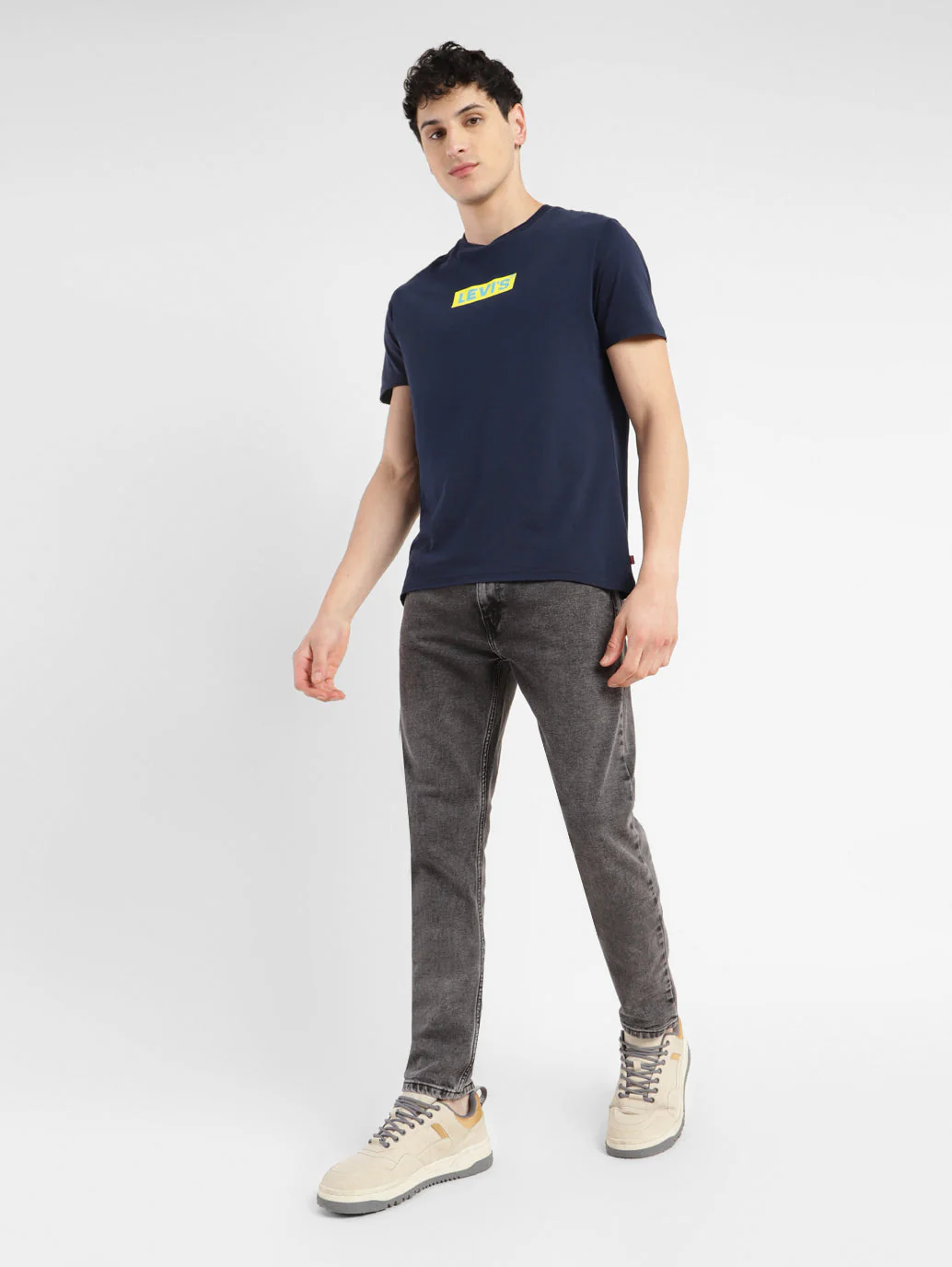 Men's 512 Black Slim Tapered Fit Mid Rise Jeans