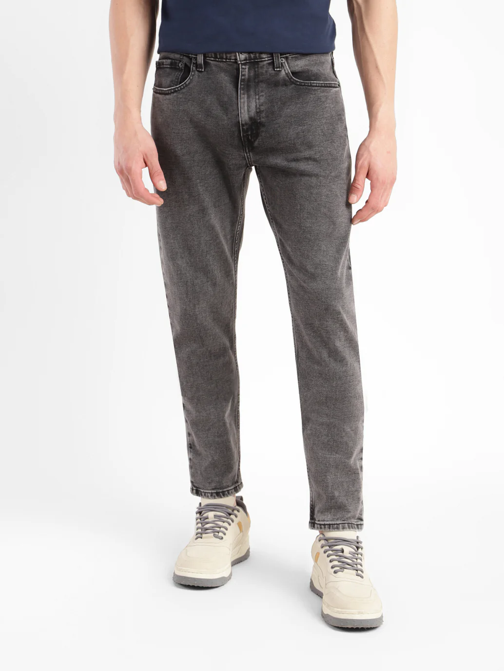 Men's 512 Black Slim Tapered Fit Mid Rise Jeans - Image 2
