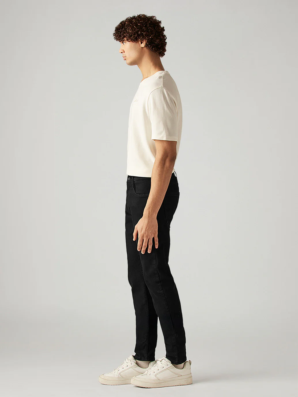 Men's 512 Black Slim Tapered Fit Mid Rise Jeans - Image 5