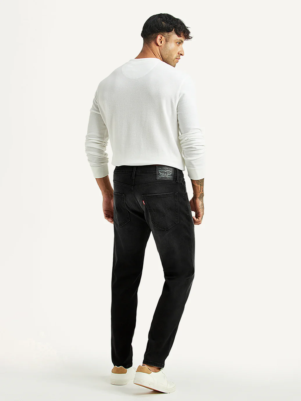 Men's 512 Black Slim Tapered Fit Hyper Stretch Jeans - Image 3